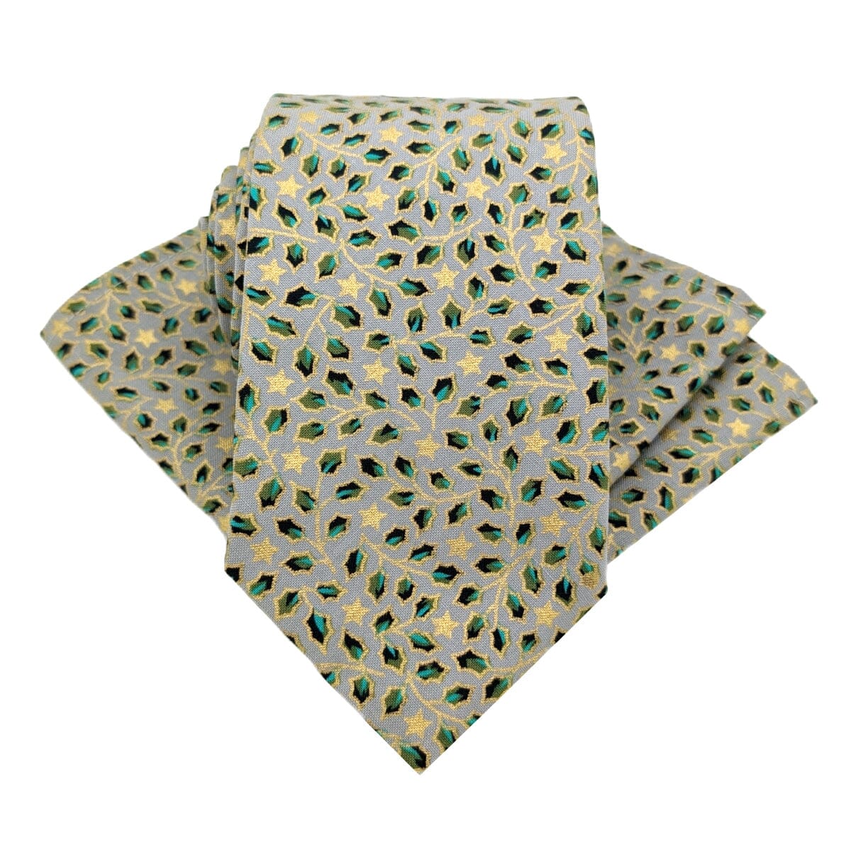 Holly Leaves Tie - Ties - 