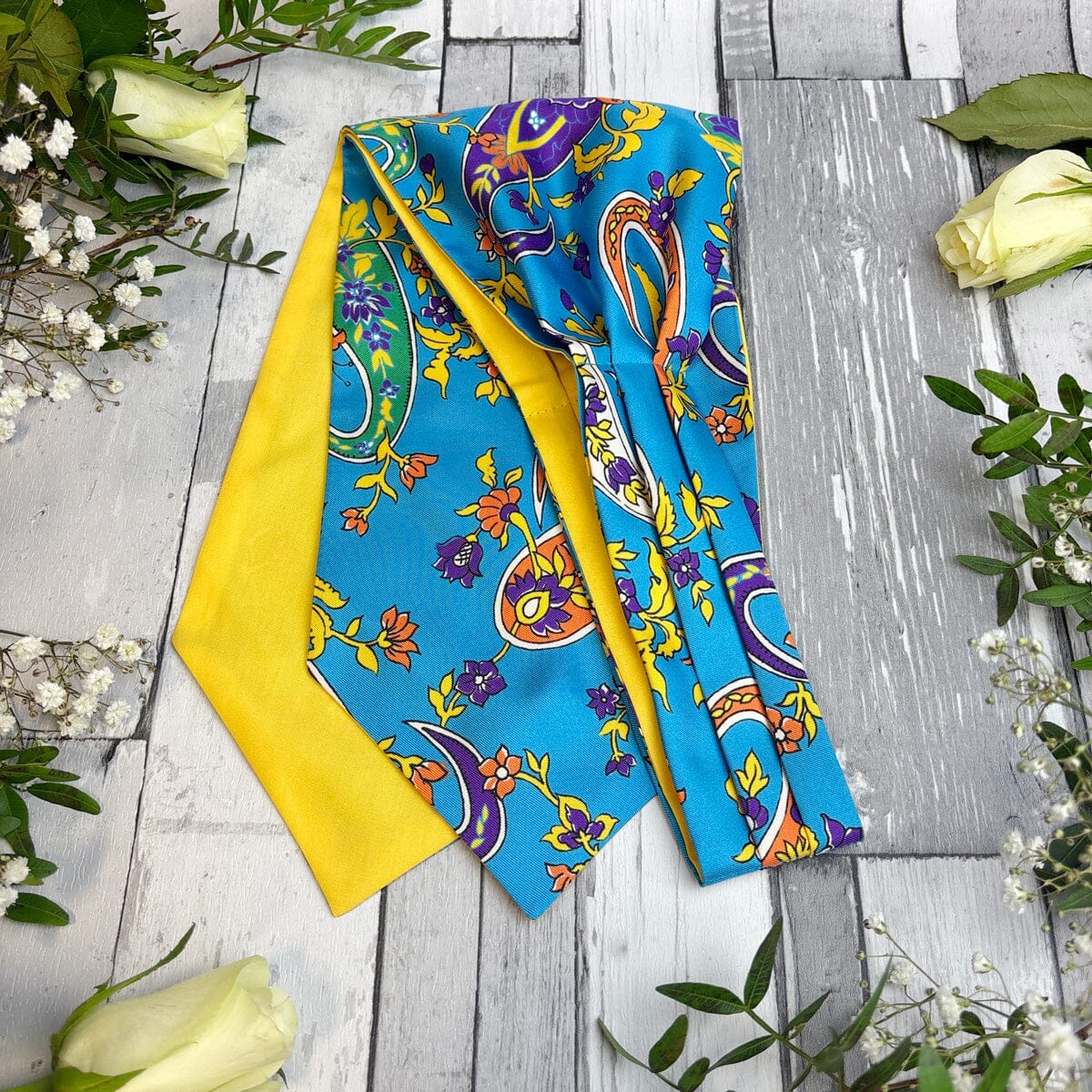 Italian Paisley Silk Cravat - Cravats - 