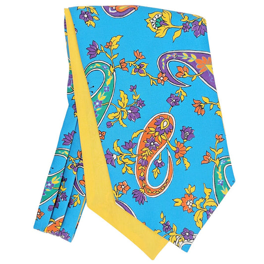 Italian Paisley Silk Cravat - Cravats - 
