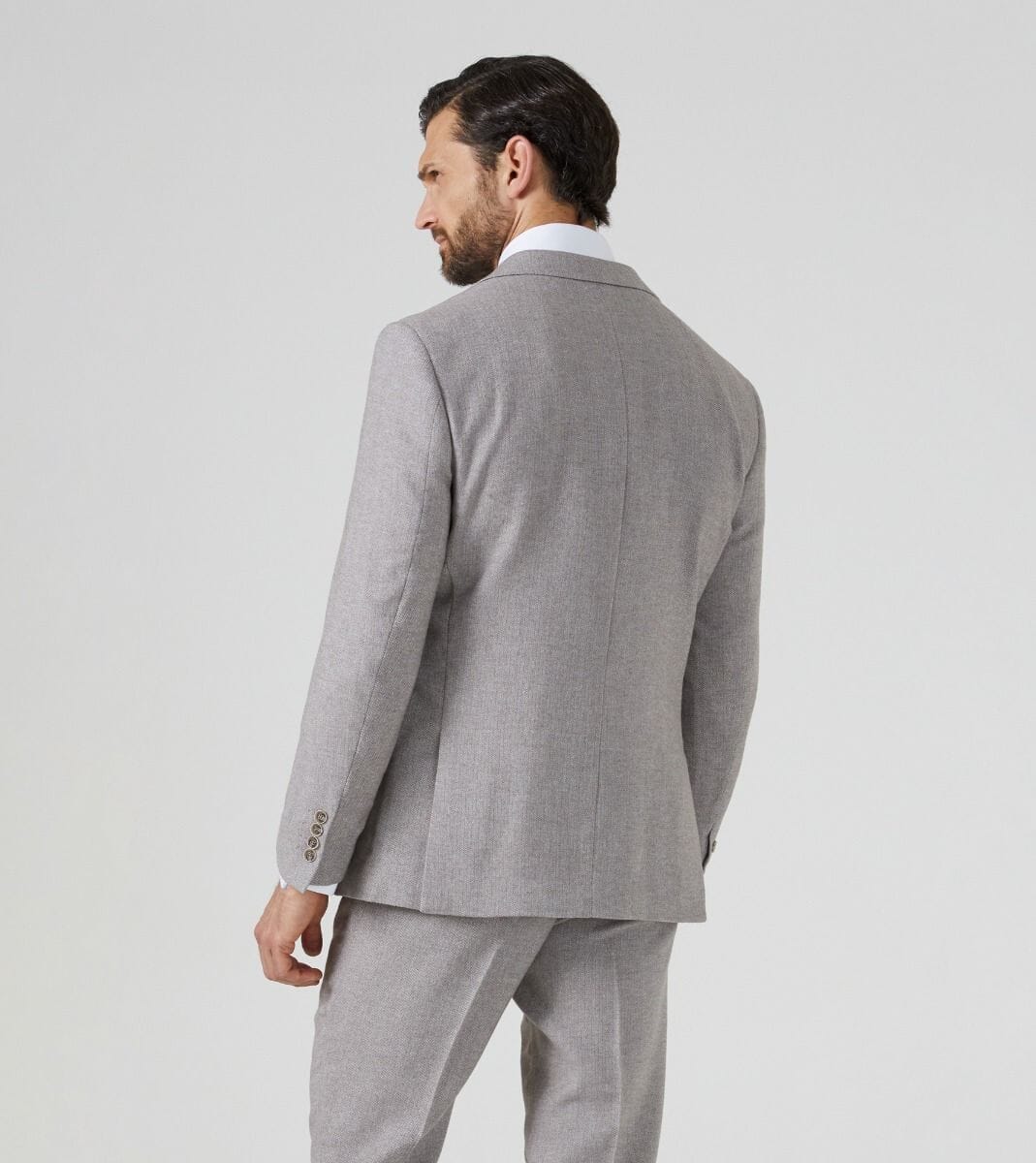 Jude Stone Herringbone 3 Piece Suit - Suits - 