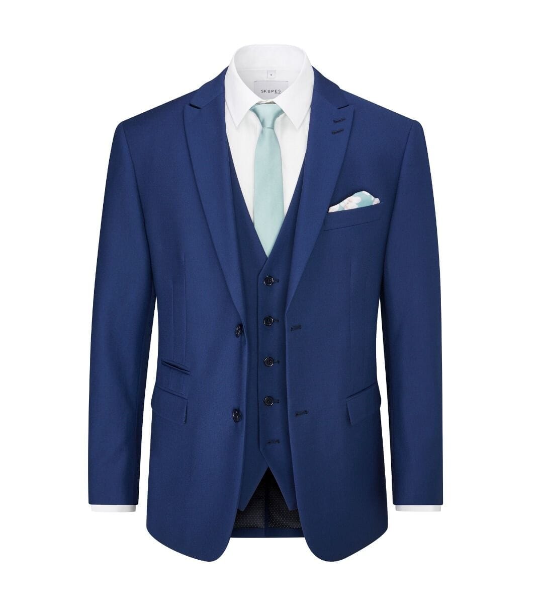 Kennedy Royal Blue 2 Piece Suit - Suits - 