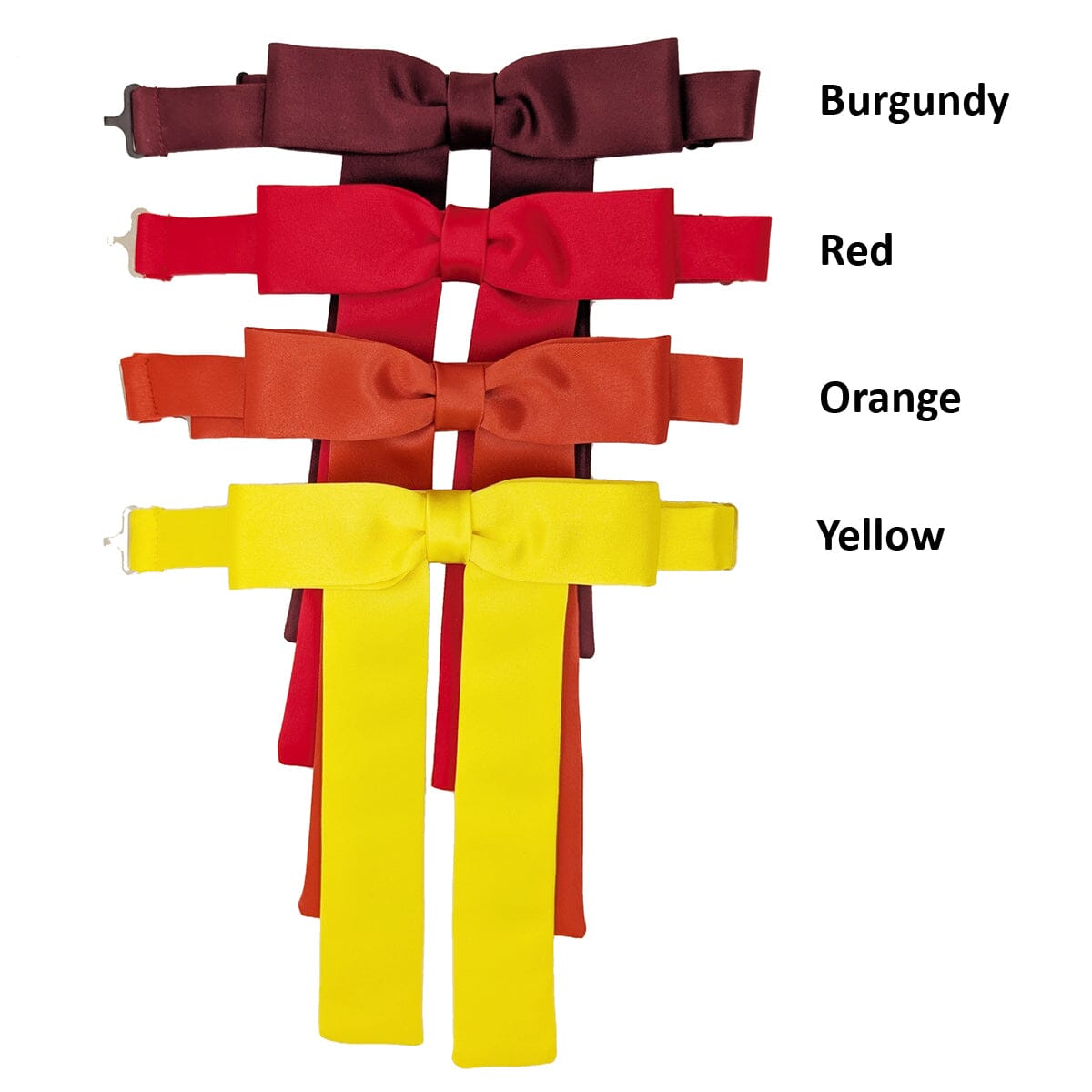 Kentucky Bow Tie - Various Colours - Bow Ties - Burgundy 