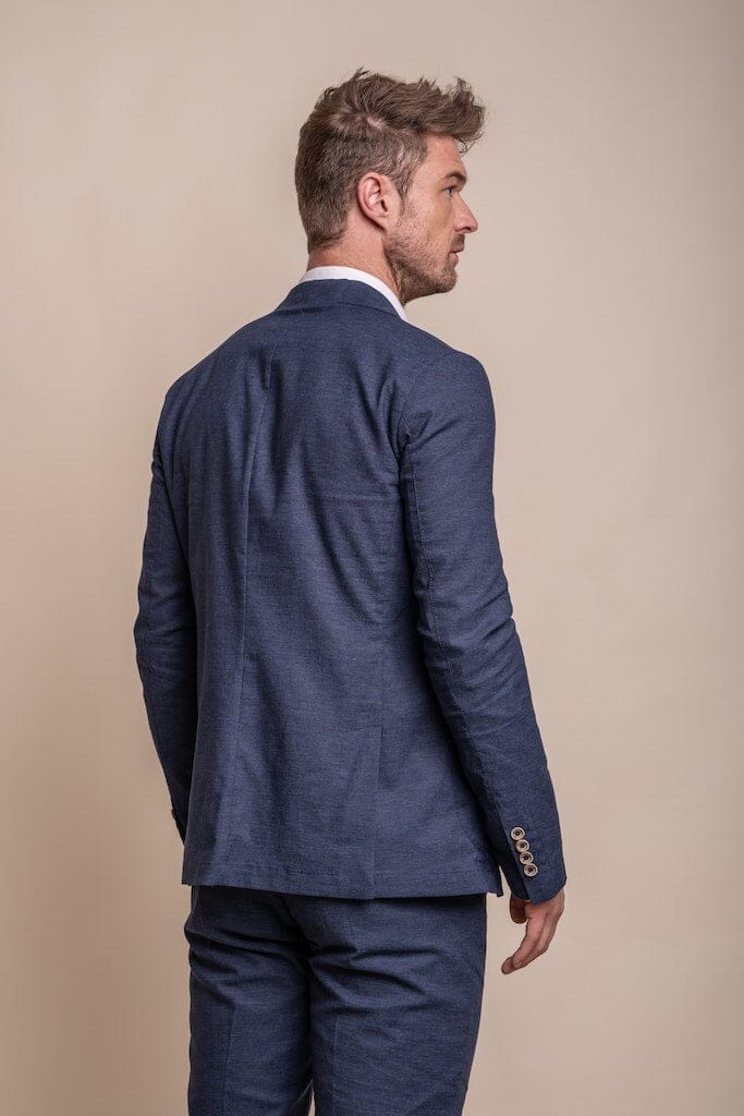 Lightweight Navy Linen Blazer - STOCK CLEARANCE - Blazers & Jackets Sale - 