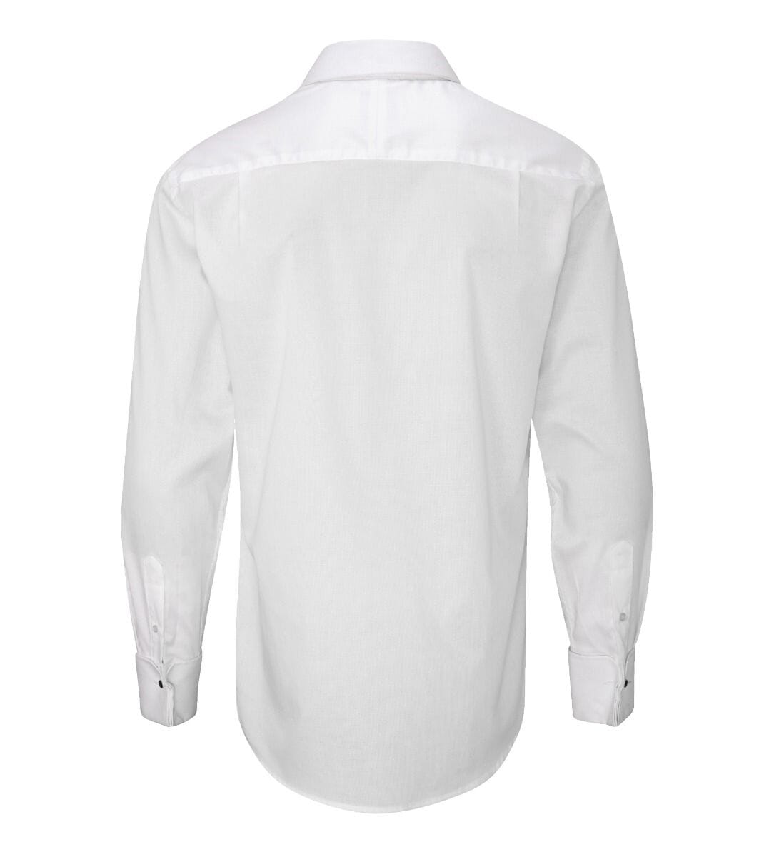 Luxury White Cotton Dress Shirt - Shirts - - THREADPEPPER
