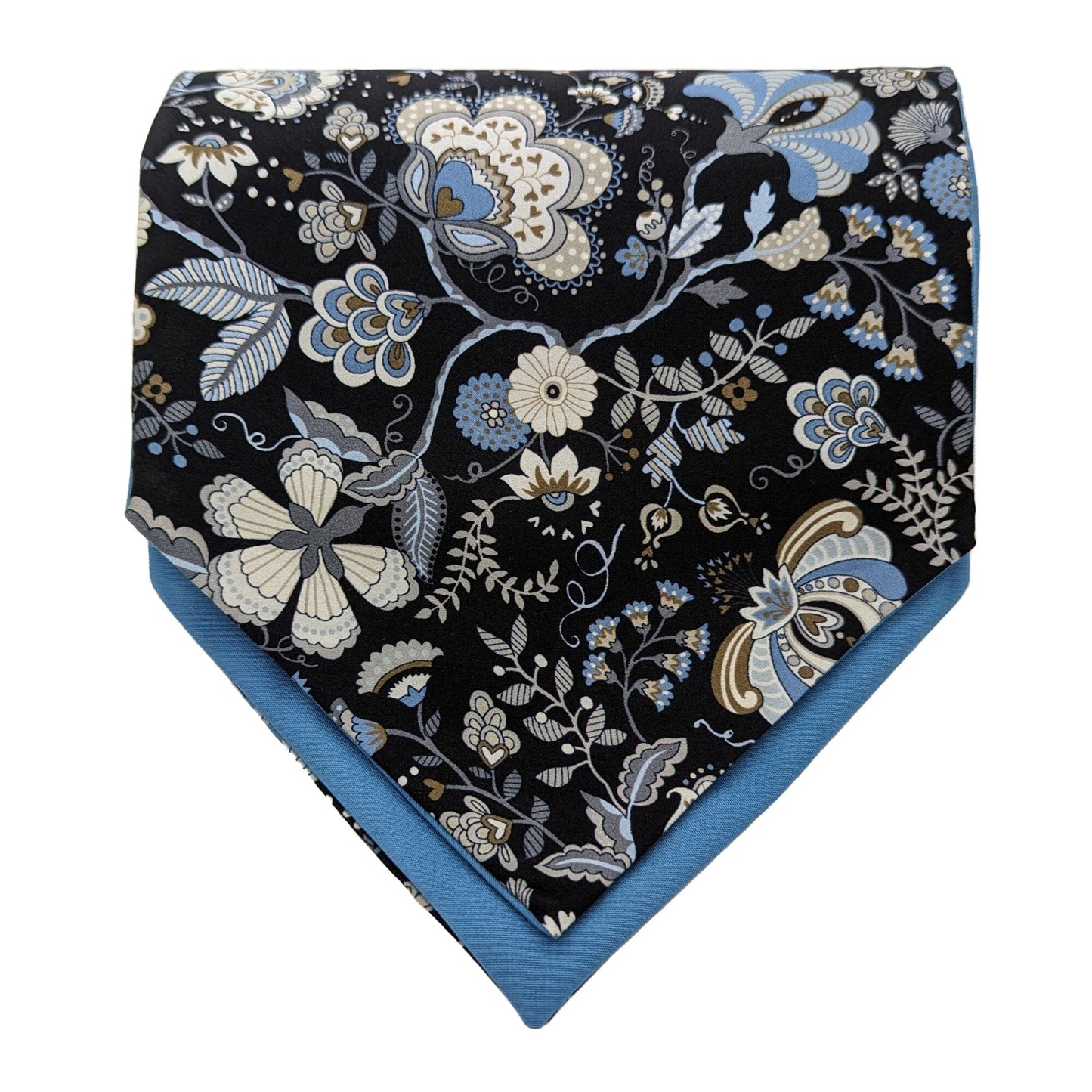 Mabelle Hall Moonlight Liberty Silk Cravat - Cravats - - THREADPEPPER