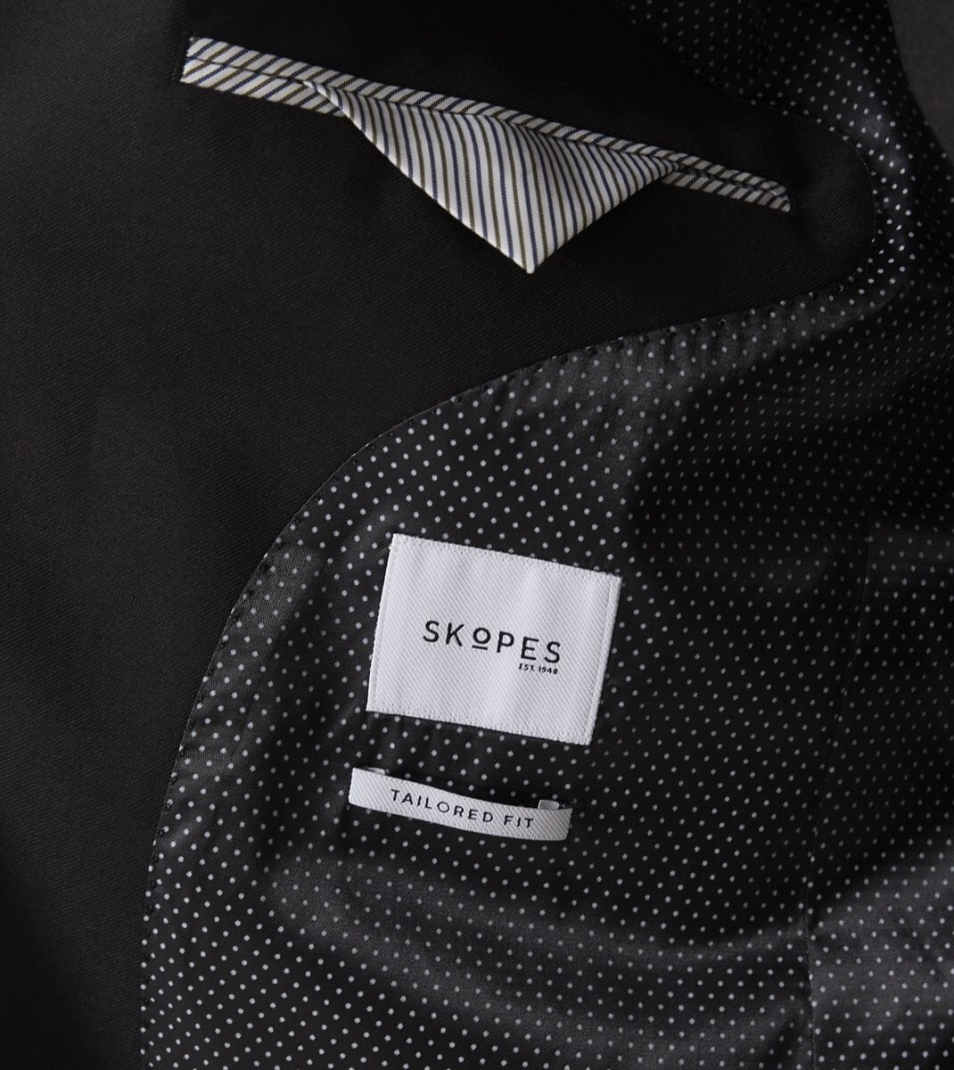 Madrid Black 3 Piece Suit - Suits - 