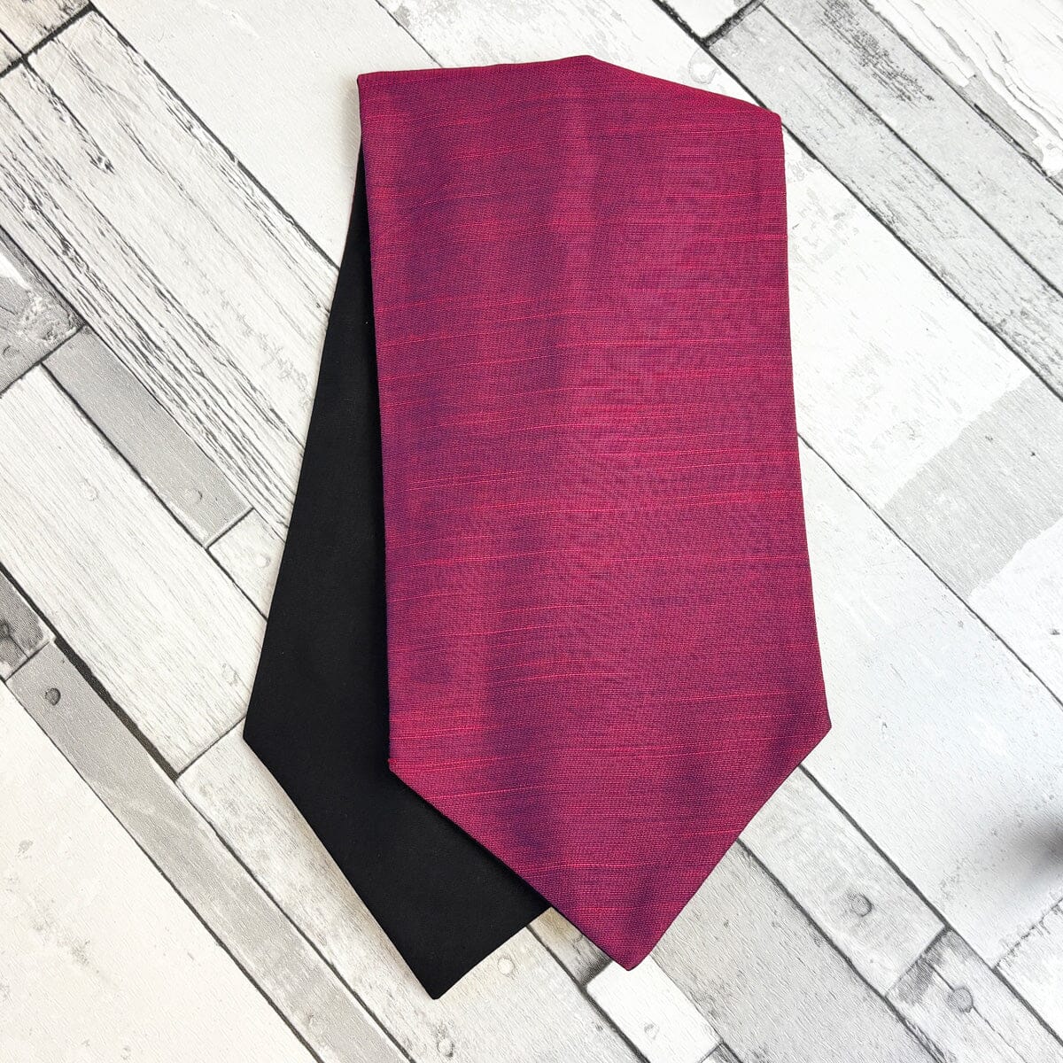 Magenta Dupion Cravat - Cravats - 