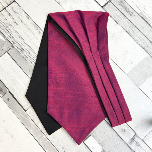 Magenta Dupion Cravat - Cravats - 