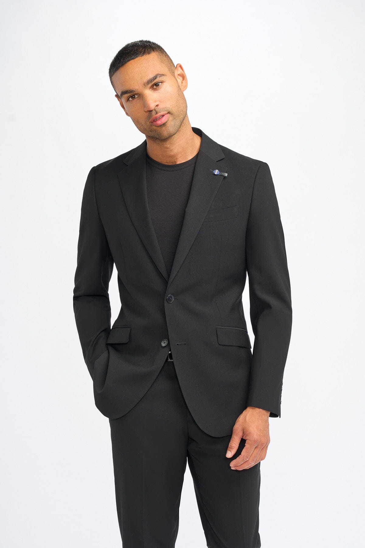 Malibu Black 2 Piece Suit - Suits - 