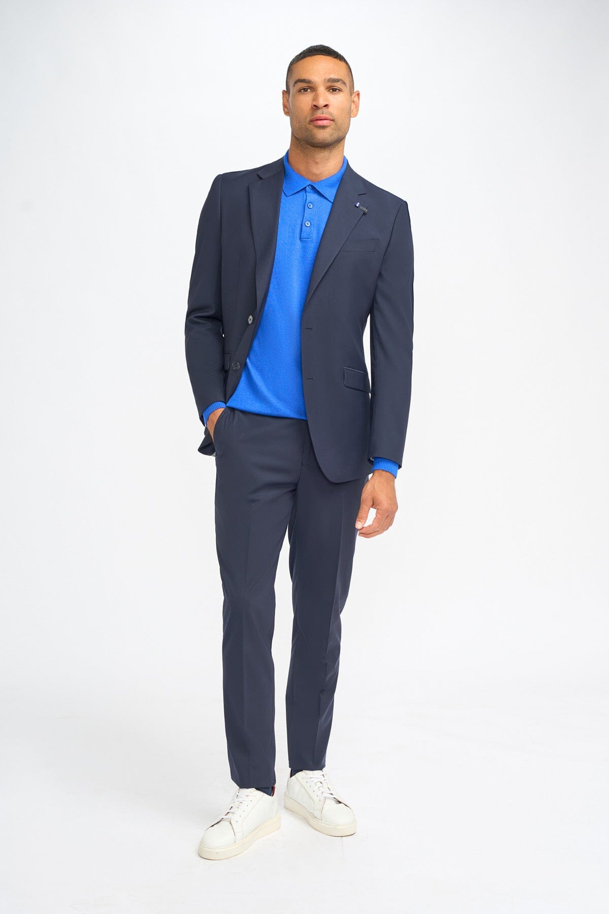 Malibu Navy 3 Piece Suit - Suits - 