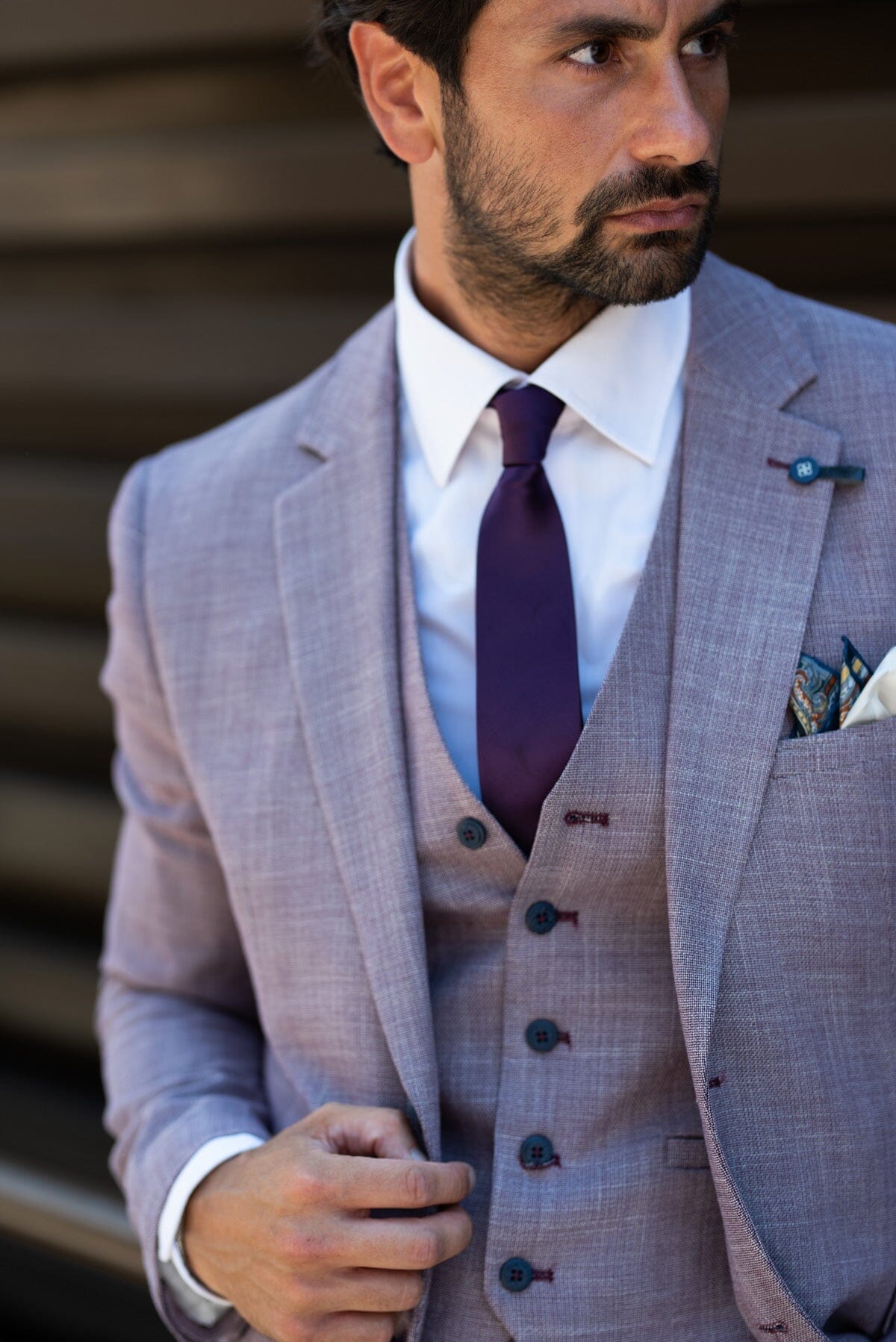 Miami Lilac Suit Swatch - Swatch - 