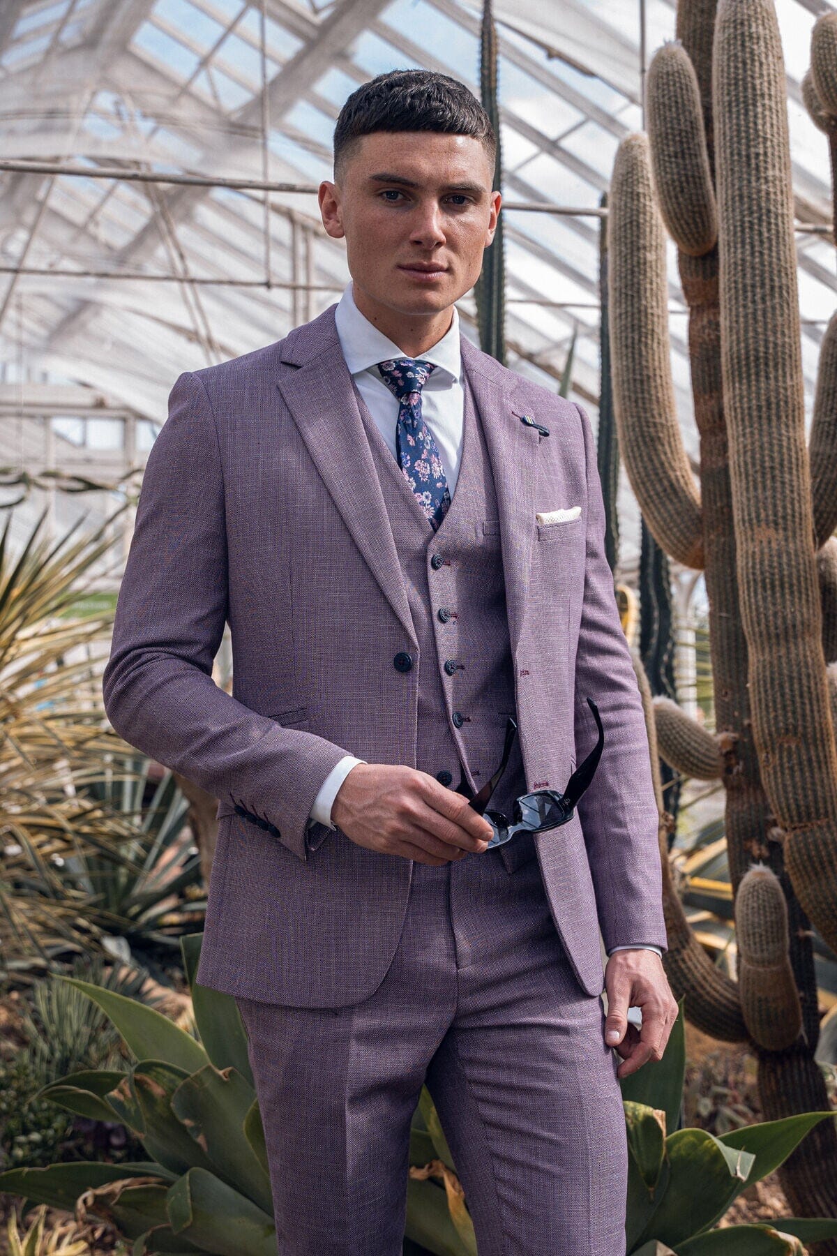 Miami Lilac Suit Swatch - Swatch - 