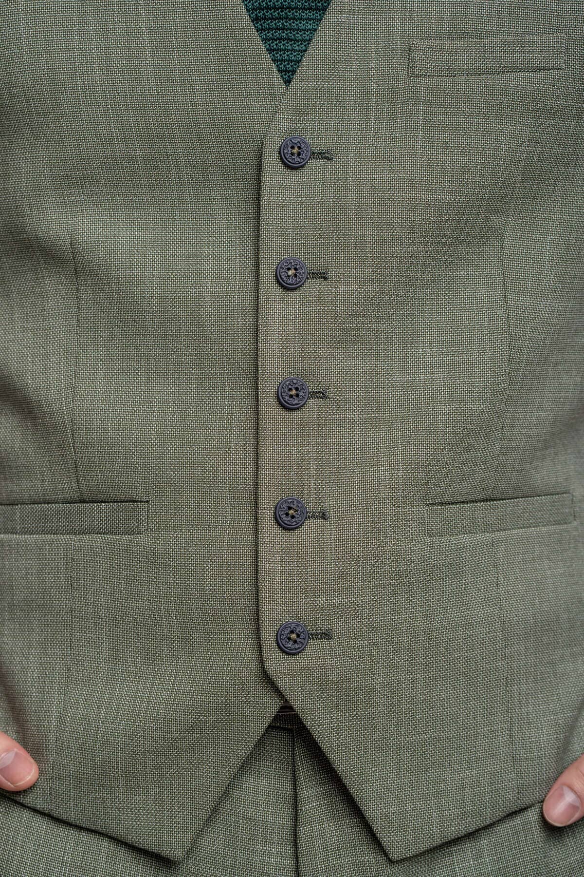 Miami Sage 3 Piece Suit - Suits - 