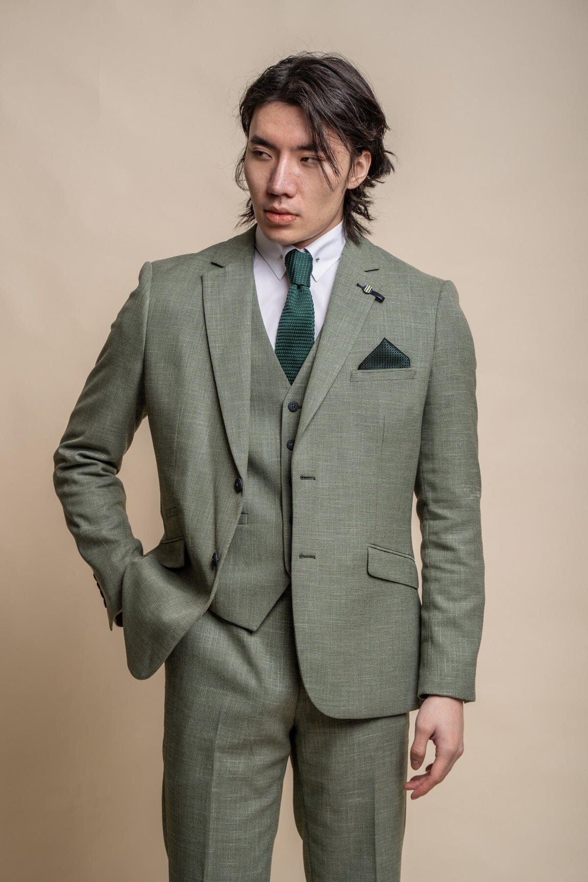 Miami Sage Suit Swatch - Swatch - 