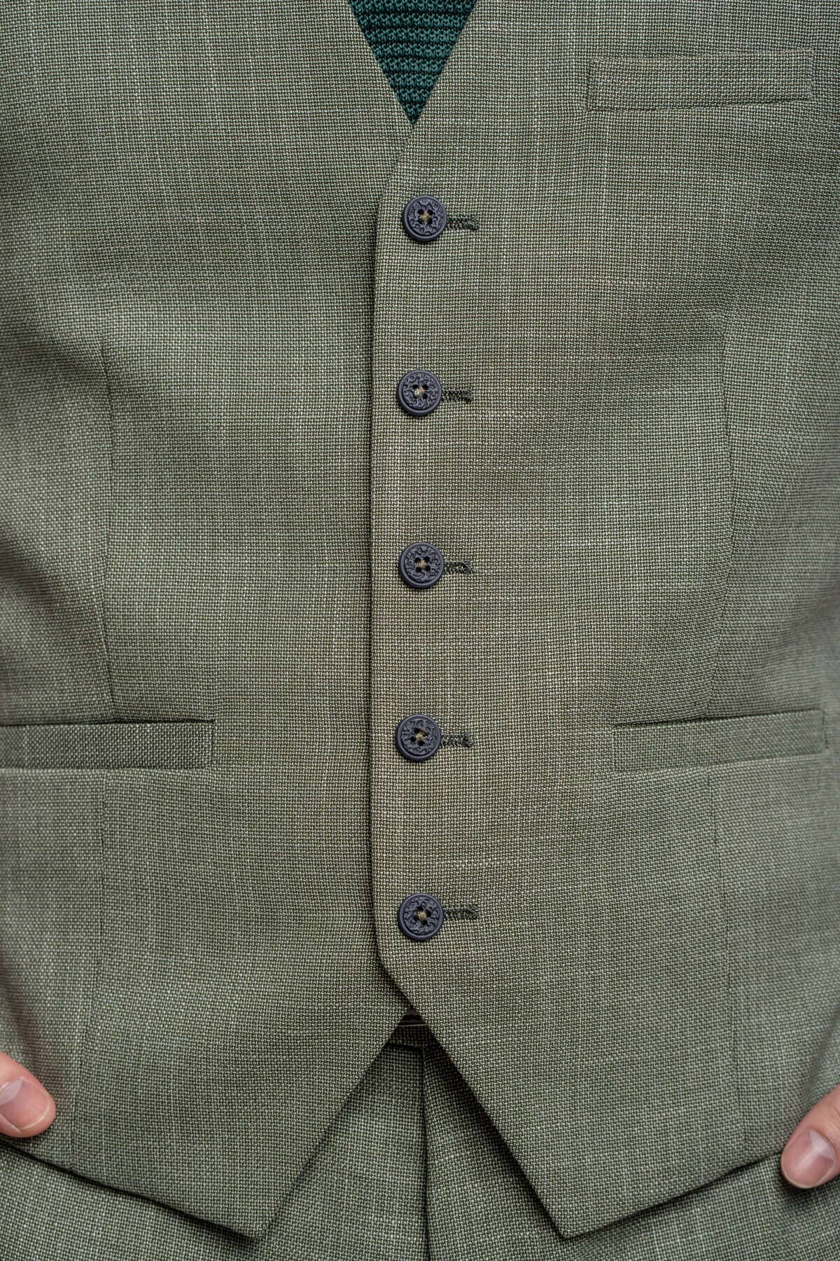 Miami Sage Waistcoat - Waistcoats - 