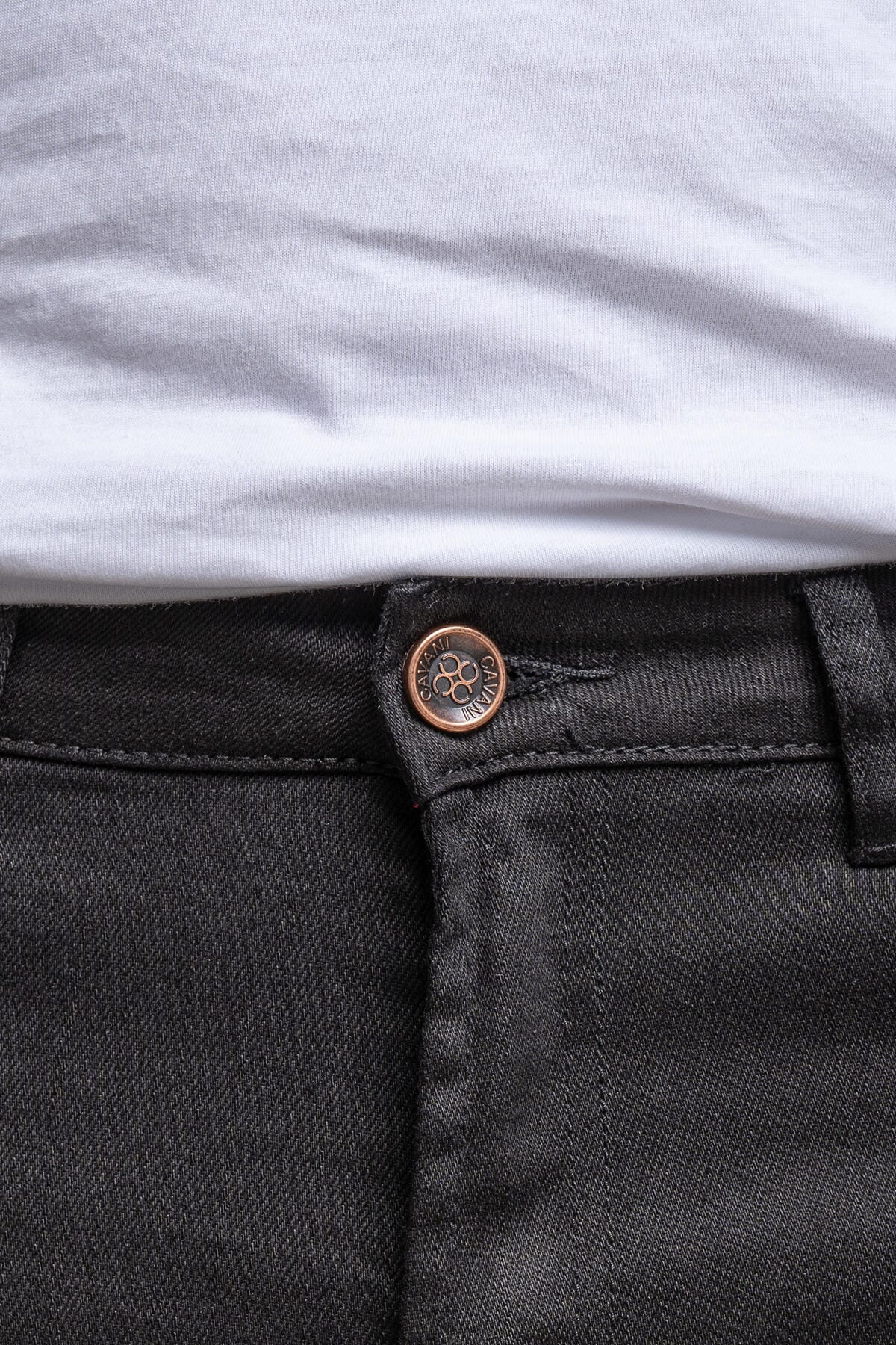 Milano Black Stretch Denim Jeans - Jeans - 