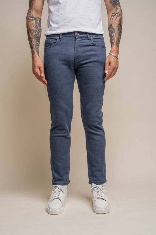 Milano Steel Stretch Denim Jeans - Jeans - 30S 