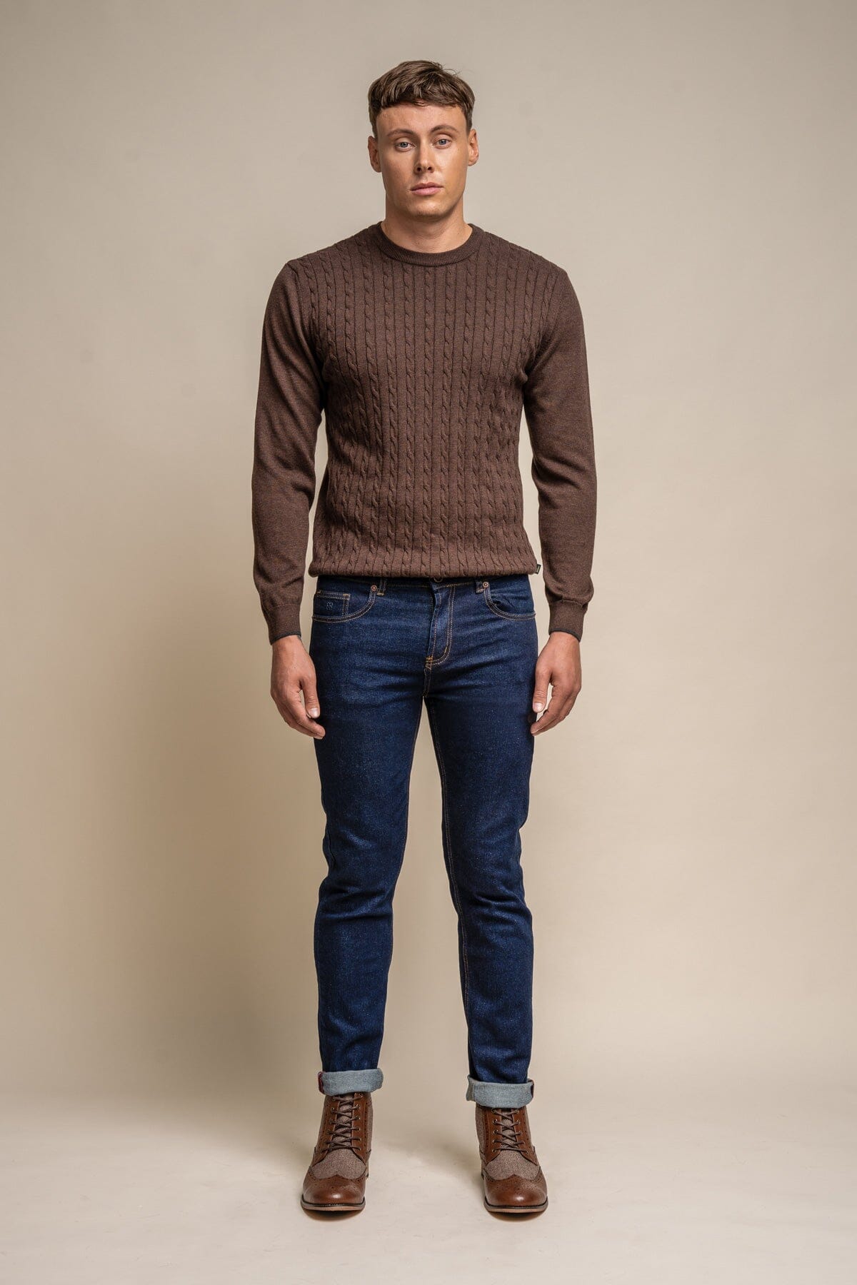 Milano Stonewash Stretch Denim Jeans - Jeans - 