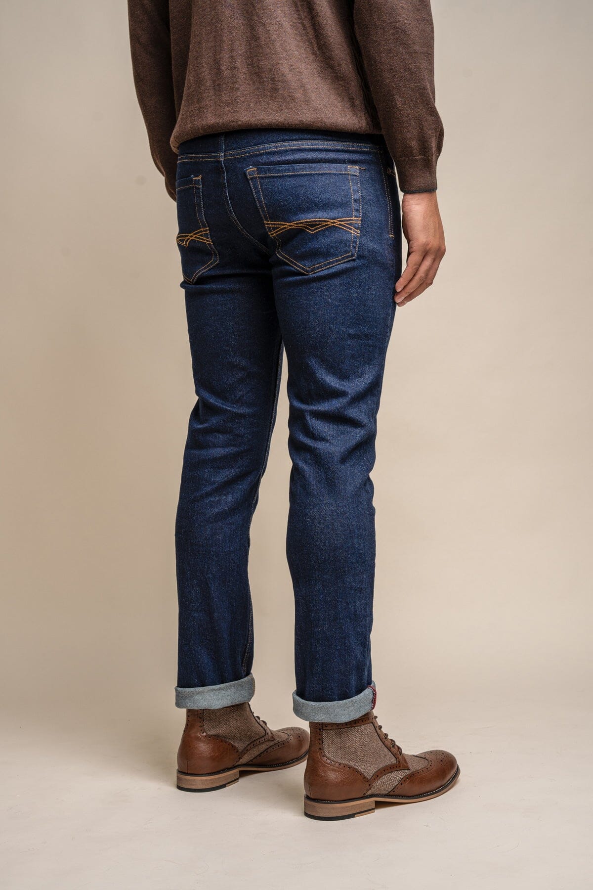 Milano Stonewash Stretch Denim Jeans - Jeans - 