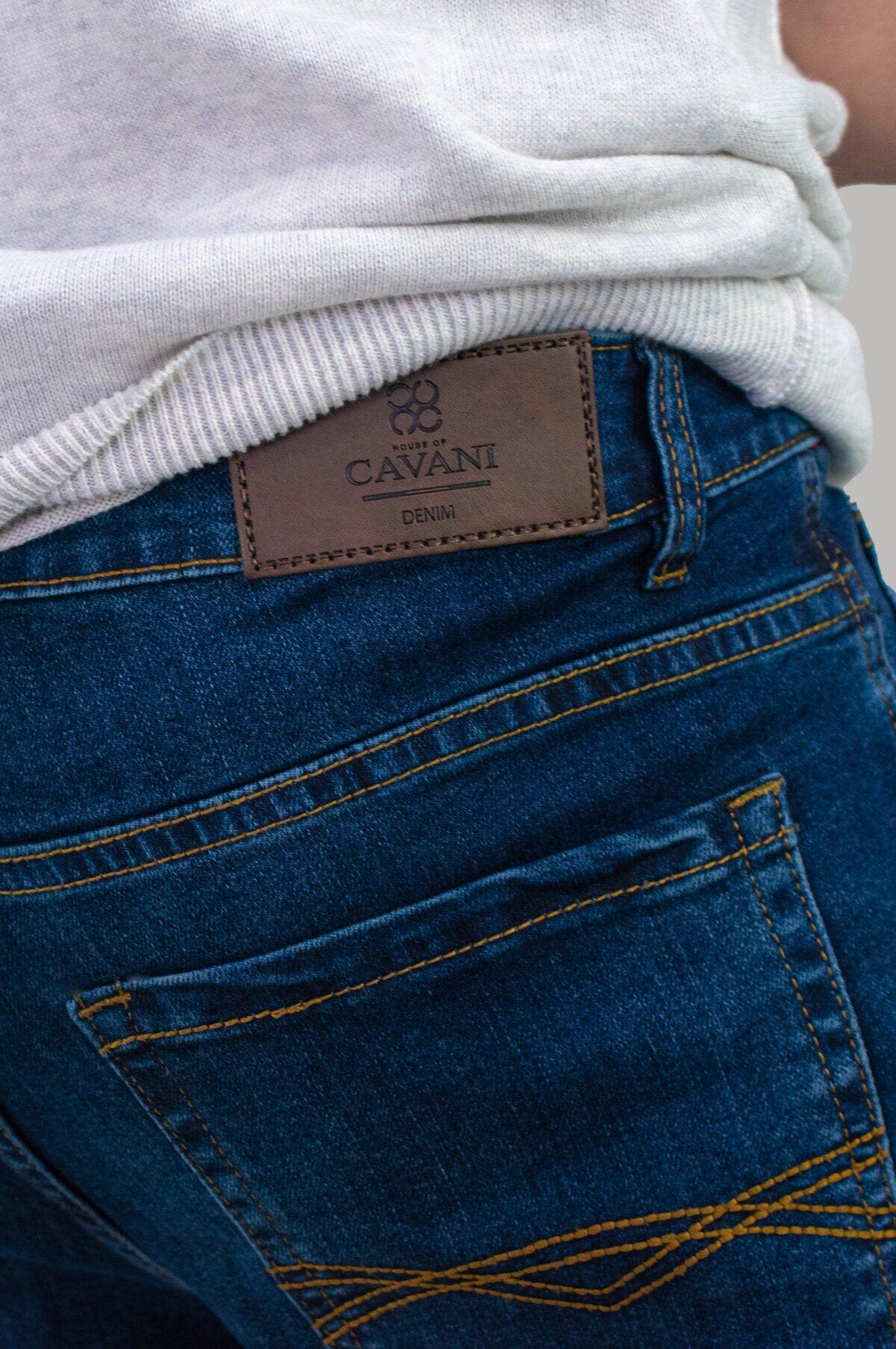 Milano Stonewash Stretch Denim Jeans - Jeans - 