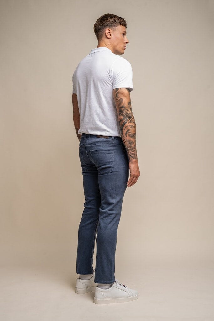 Milano Stretch Denim Jeans - Jeans - 
