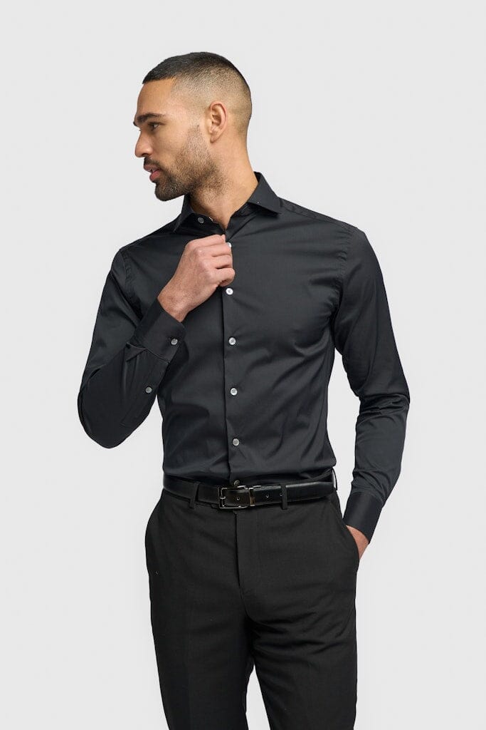 Monaco Shirt - Shirts - Black S 