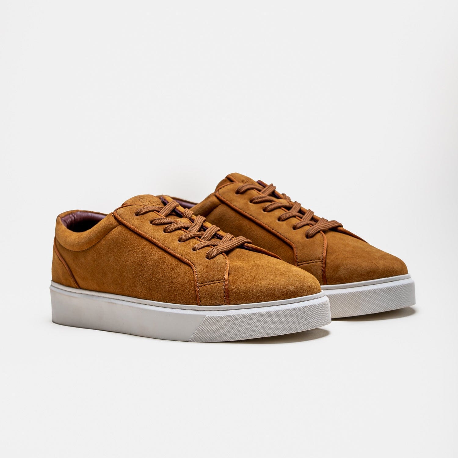 Mustard Suede Trainers - Trainers - - THREADPEPPER
