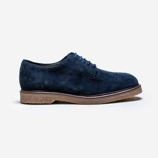 Navy Suede Shoes - STOCK CLEARANCE - Shoes Sale - 7 