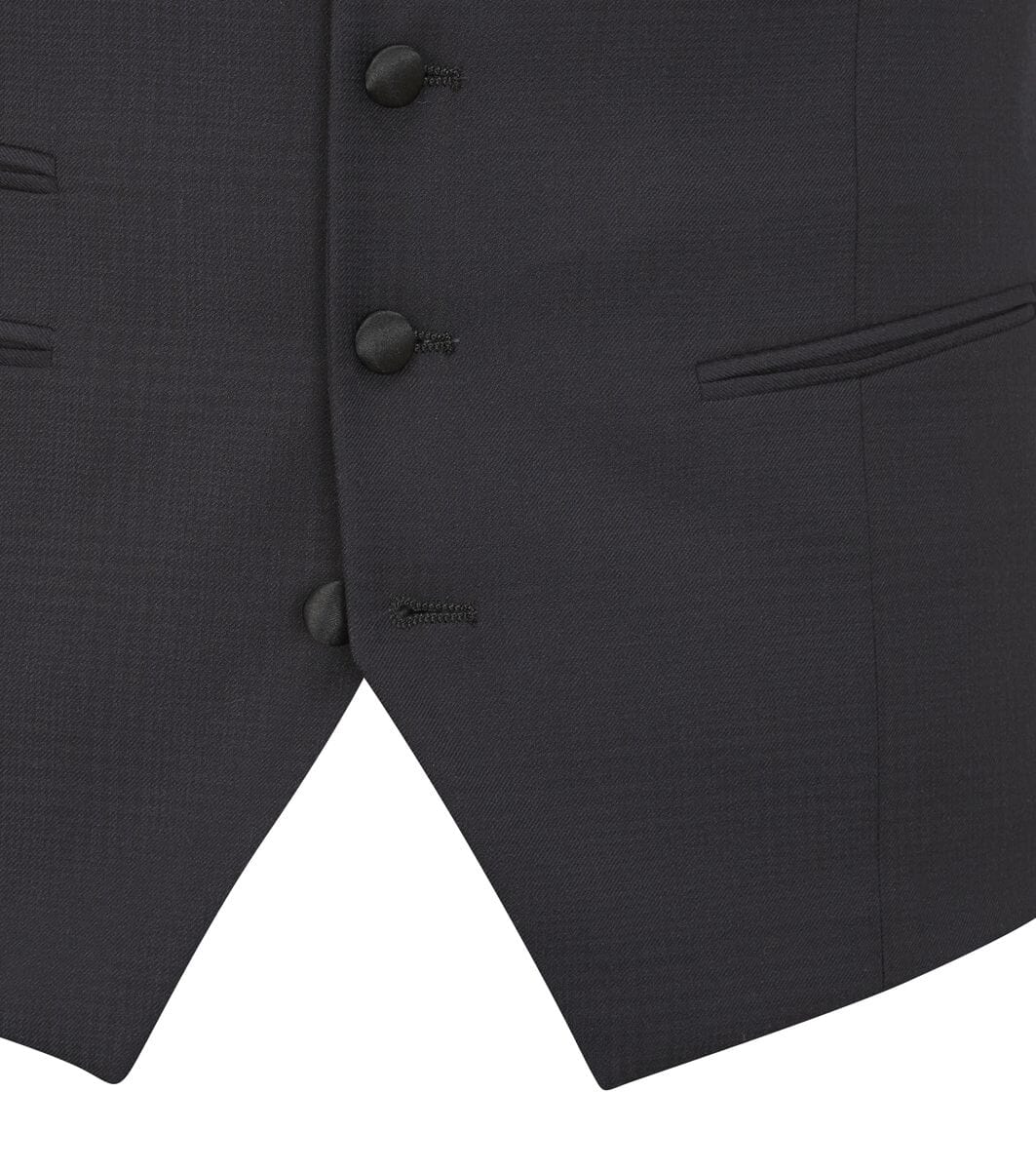 Newman Black Check 2 Piece Dinner Suit - Suits - - THREADPEPPER