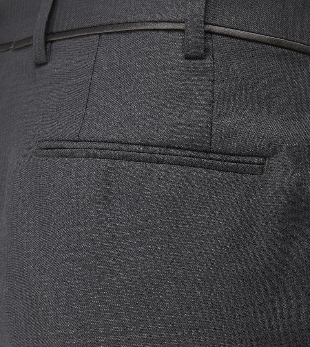 Newman Black Check Dinner Trousers - Trousers - - THREADPEPPER