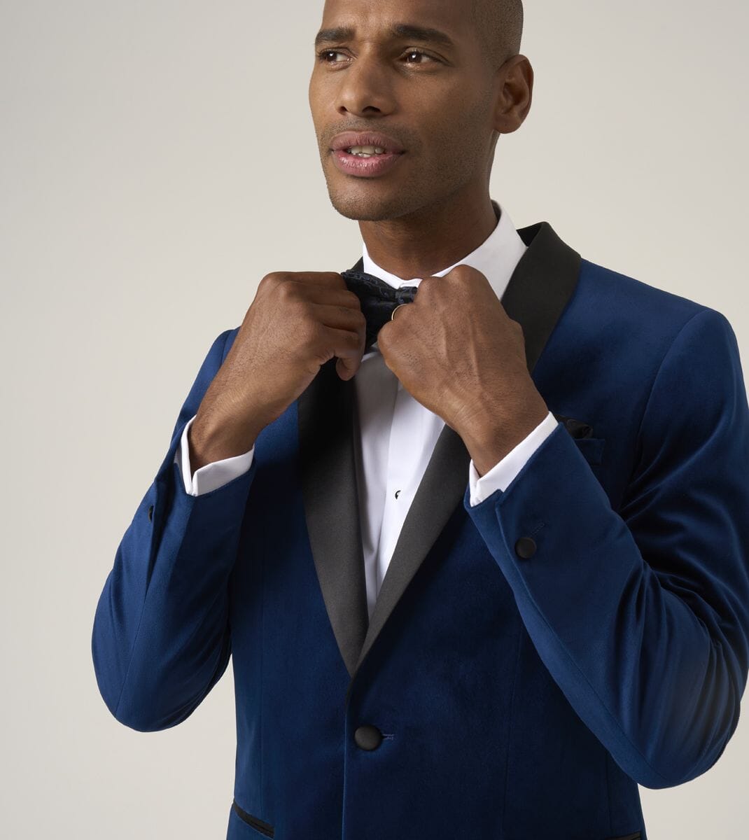 Paso Velvet Dinner Jacket - Blazers & Jackets - 