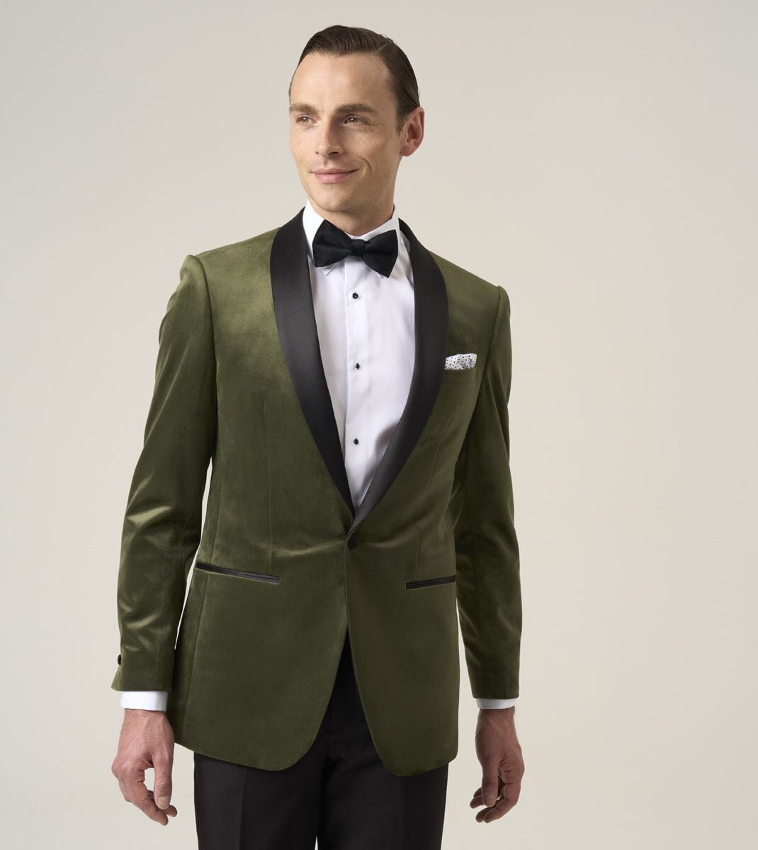 Paso Velvet Dinner Jacket - Blazers & Jackets - 