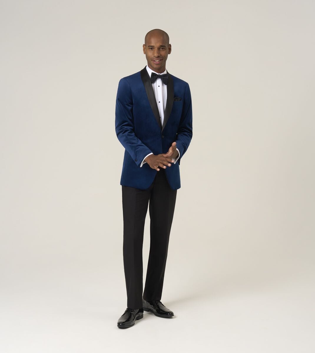 Paso Velvet Dinner Jacket - Blazers & Jackets - 