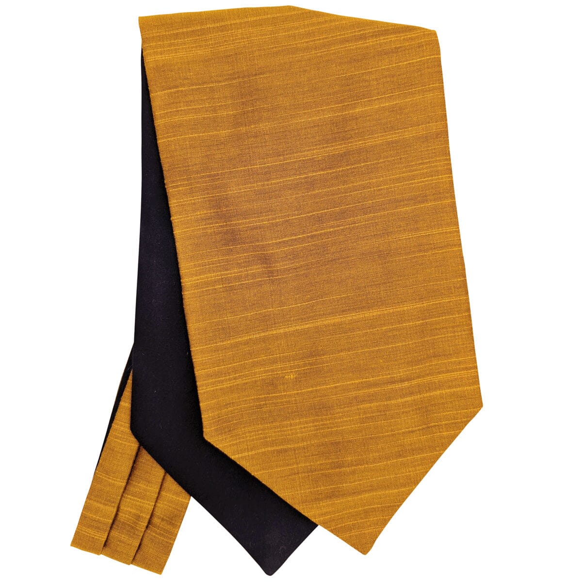 Persian Yellow Dupion Cravat - Cravats - 