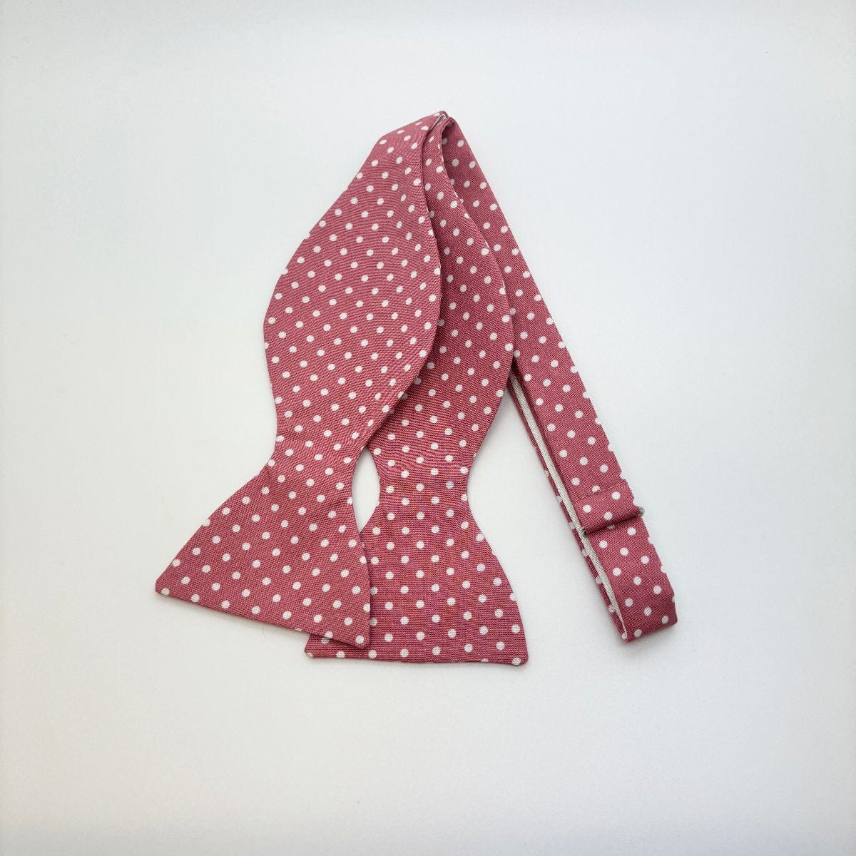 Pink Spot Bow Tie - Bow Ties - Self-Tie Bow Tie Only 