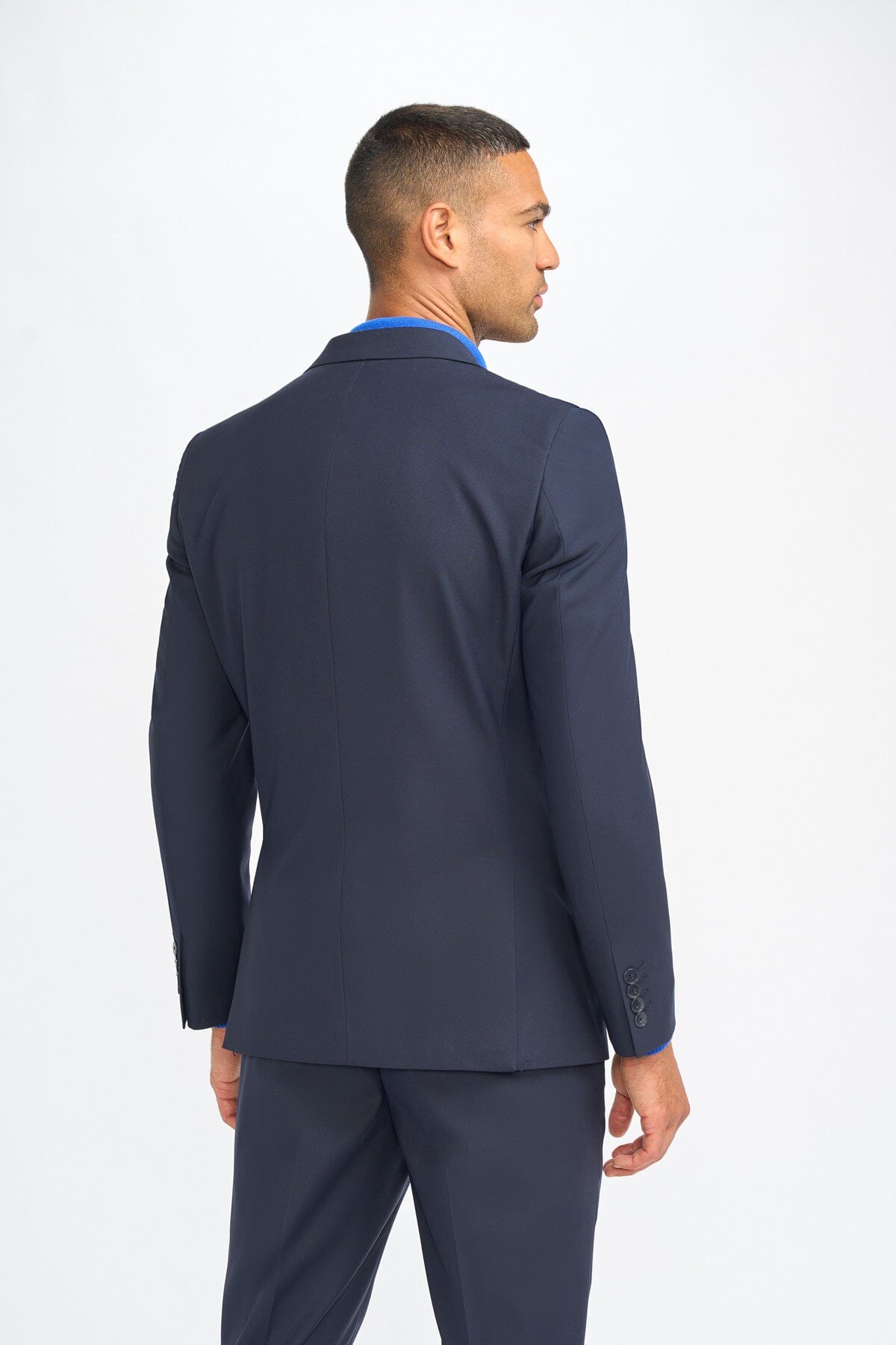 Plain Navy Blazer - STOCK CLEARANCE - Blazers & Jackets Sale - 