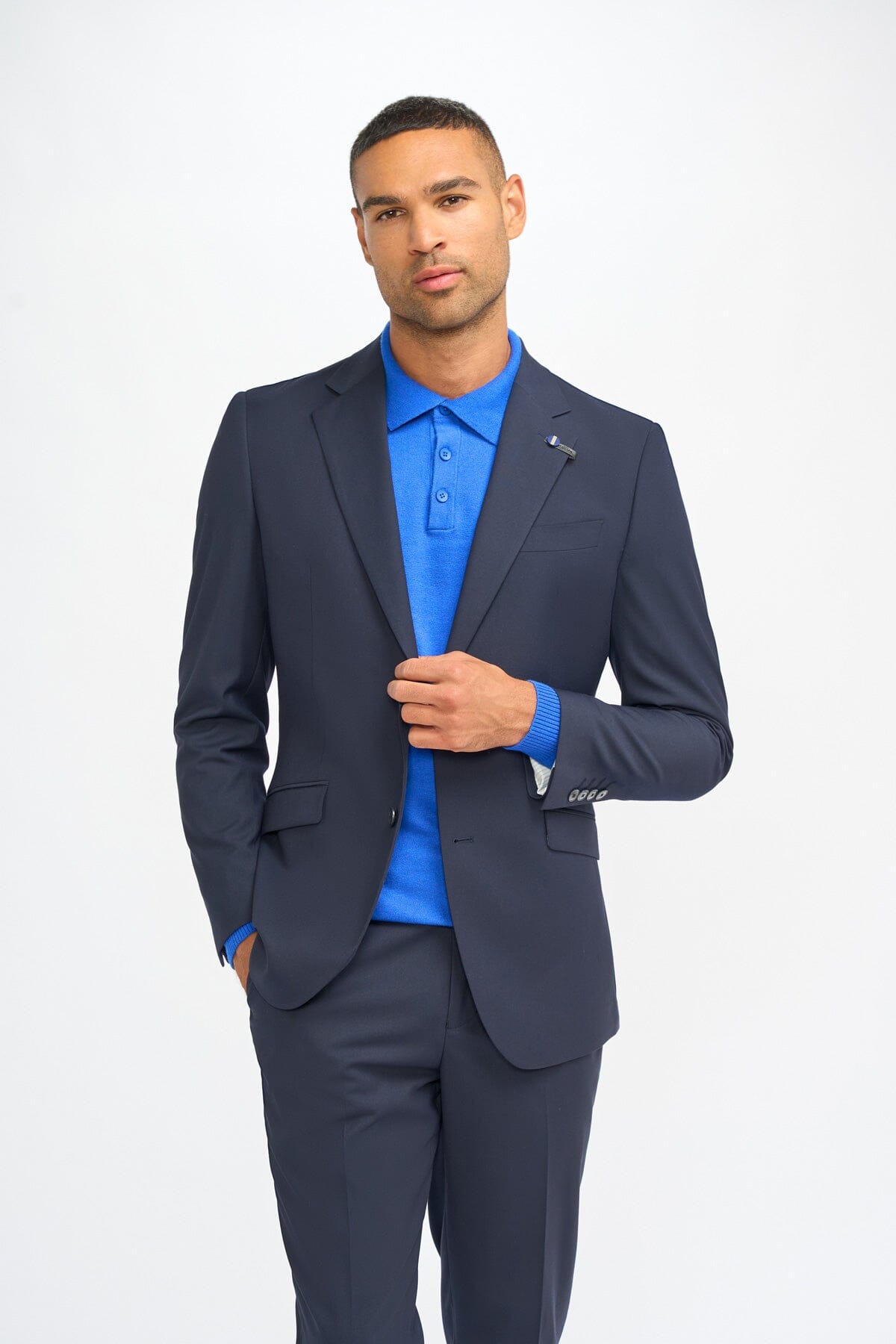 Plain Navy Blazer - STOCK CLEARANCE - Blazers & Jackets Sale - 