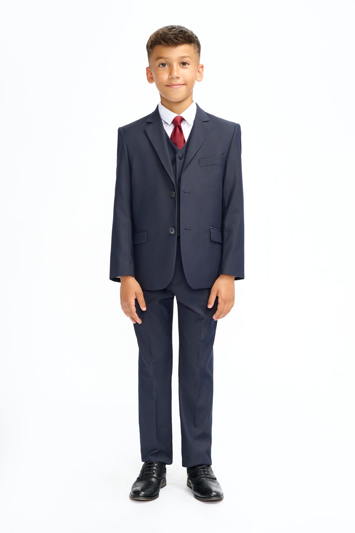 Plain Navy Boys 3 Piece Suit - STOCK CLEARANCE - Blazers & Jackets Sale - 1 