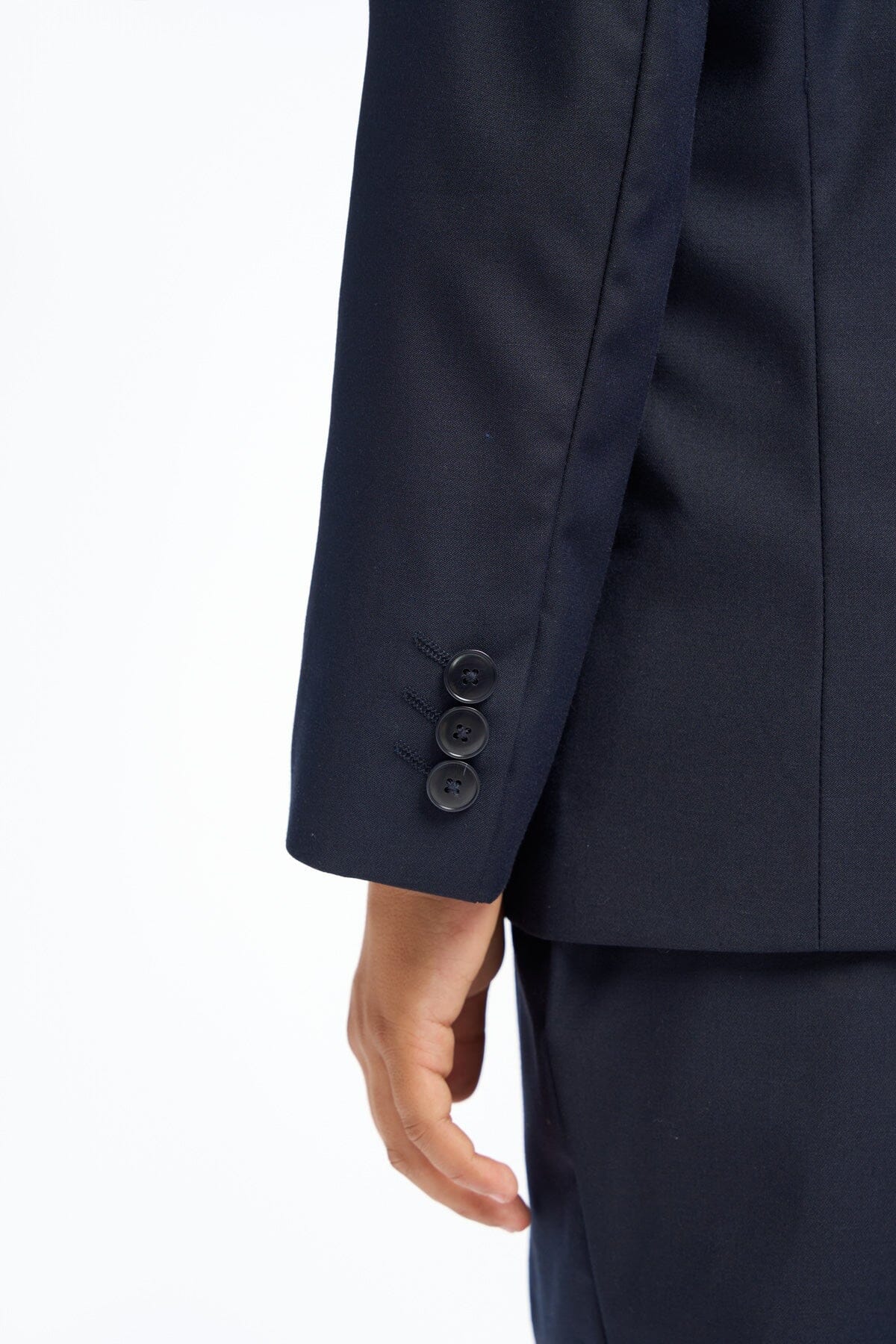 Plain Navy Boys 3 Piece Suit - STOCK CLEARANCE - Blazers & Jackets Sale - 