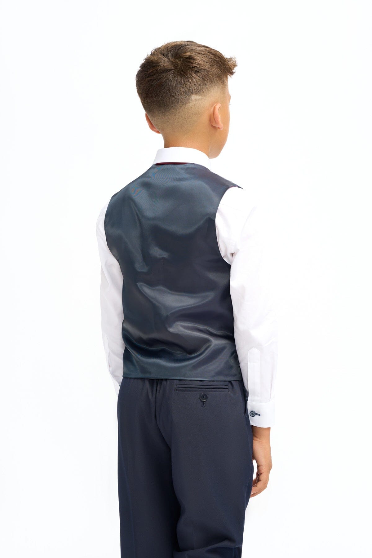 Plain Navy Boys 3 Piece Suit - STOCK CLEARANCE - Blazers & Jackets Sale - 