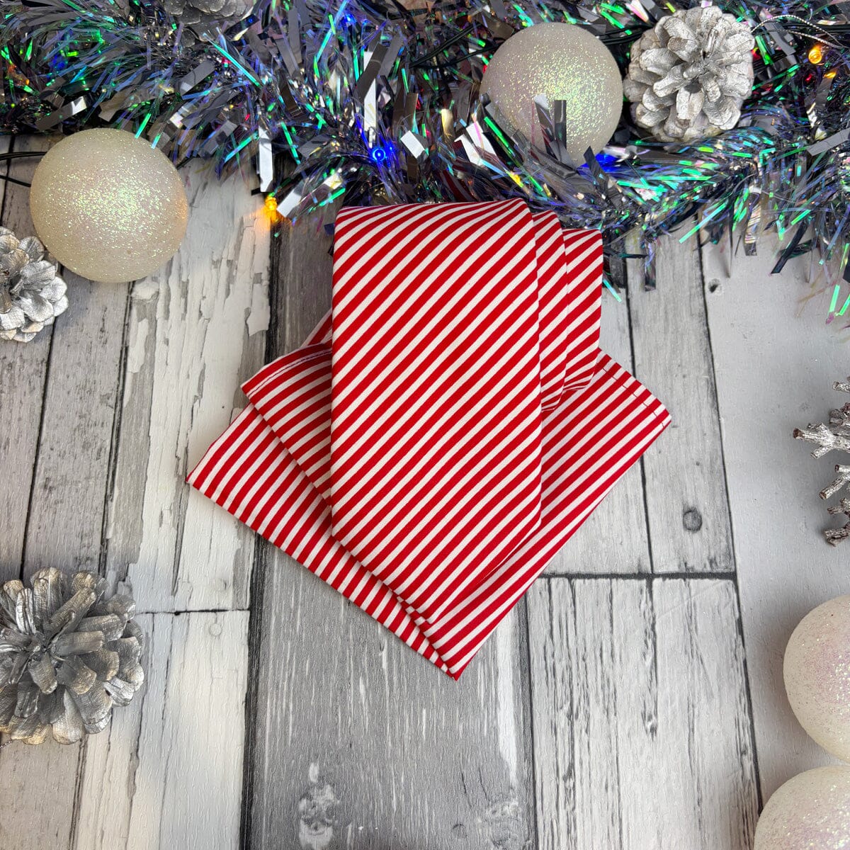 Red Candy Cane Tie - Ties - 