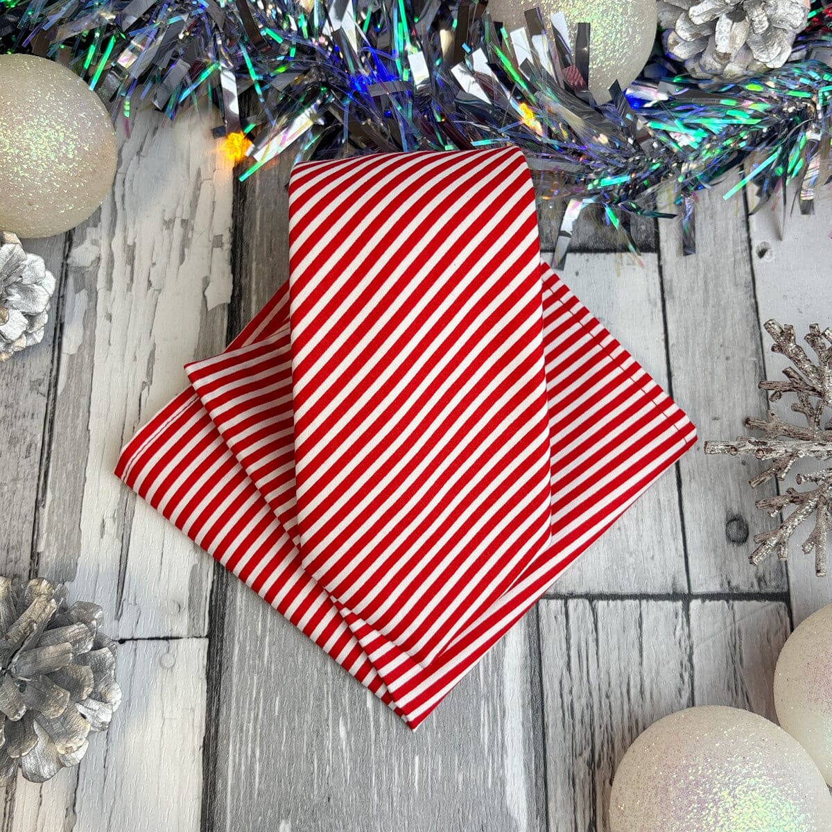 Red Candy Cane Tie - Ties - 