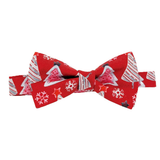 Red Christmas Trees Bow Tie - Bow Ties - 