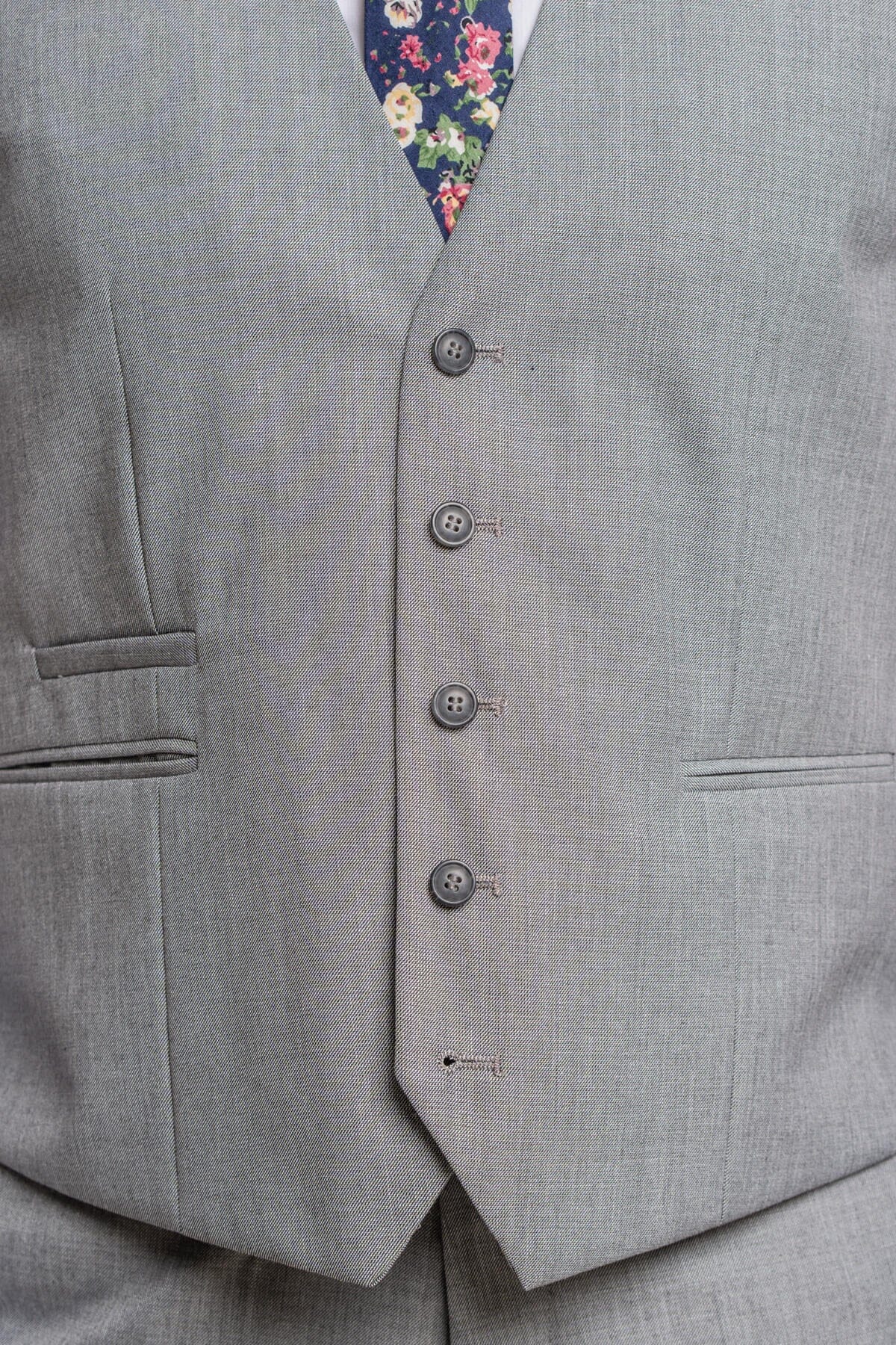 Reegan Grey Waistcoat - Waistcoats - 