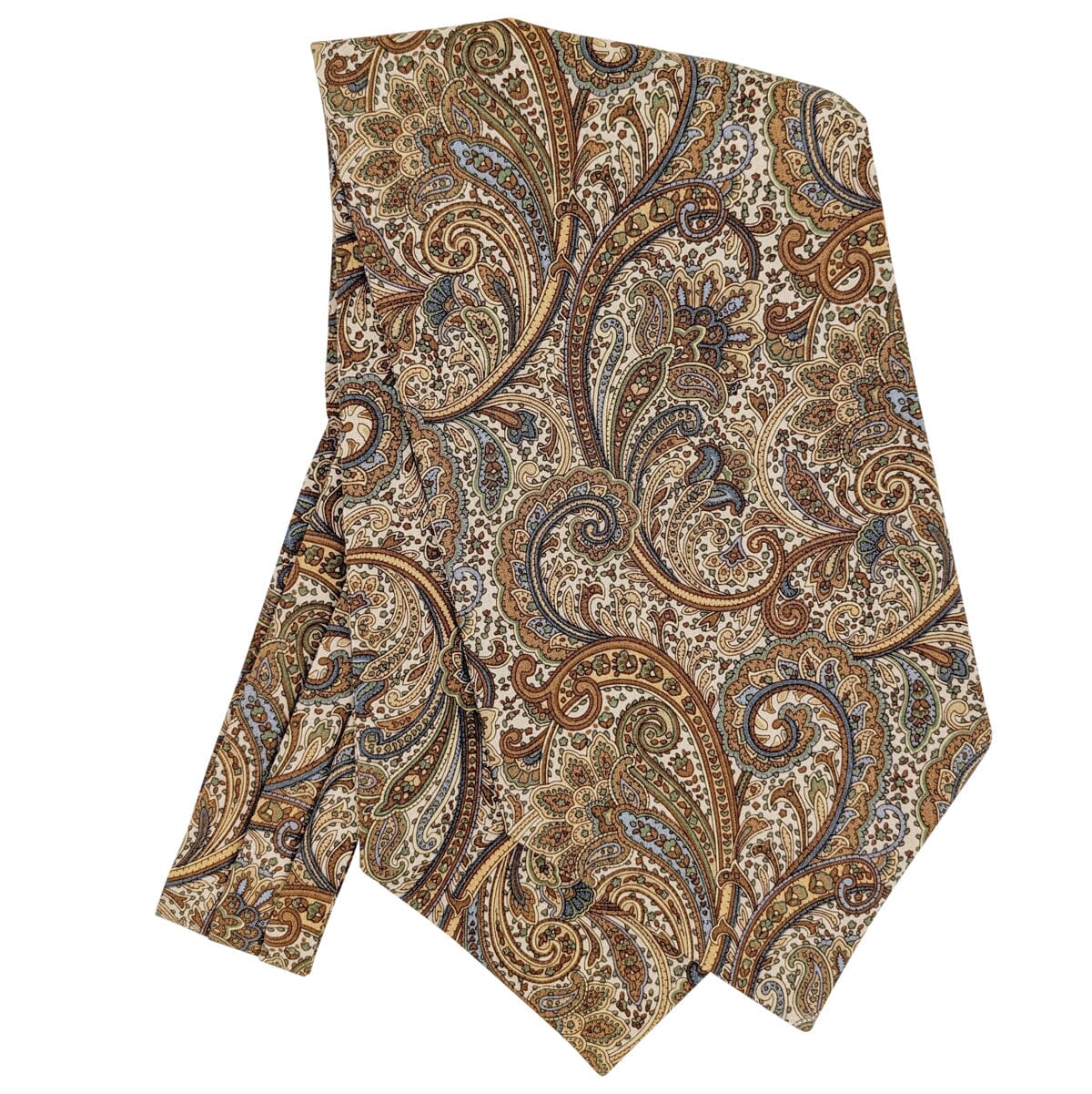 Retro Paisley Cotton Cravat - 3 Colours - Cravats - 