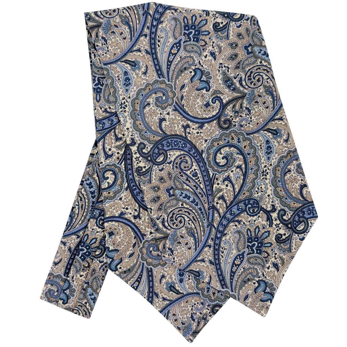 Retro Paisley Cotton Cravat - 3 Colours - Cravats - 