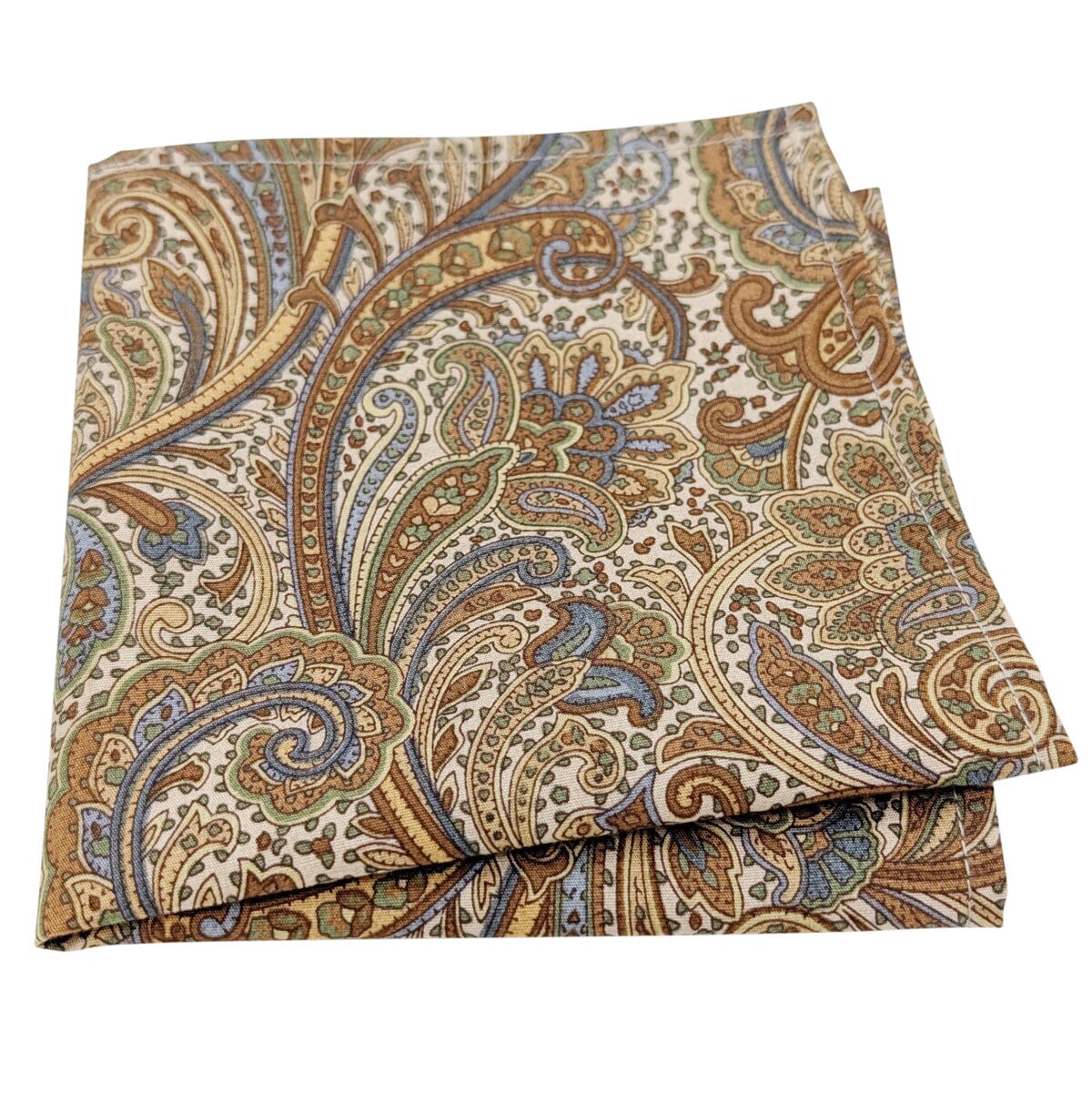 Retro Paisley Cotton Cravat - 3 Colours - Cravats - 