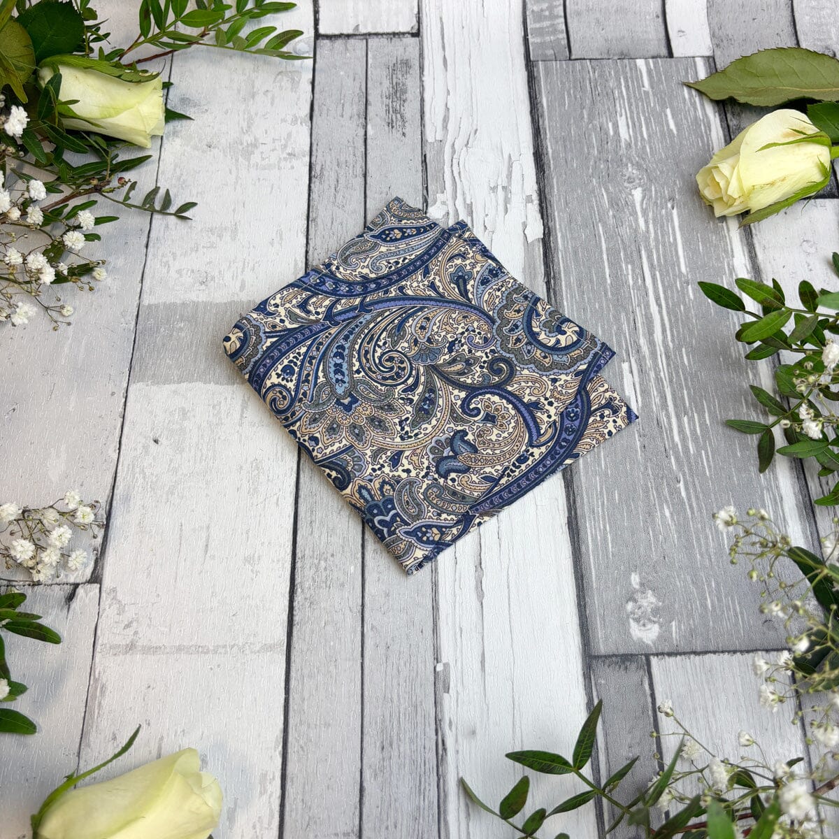 Retro Paisley Cotton Cravat - Cravats - 