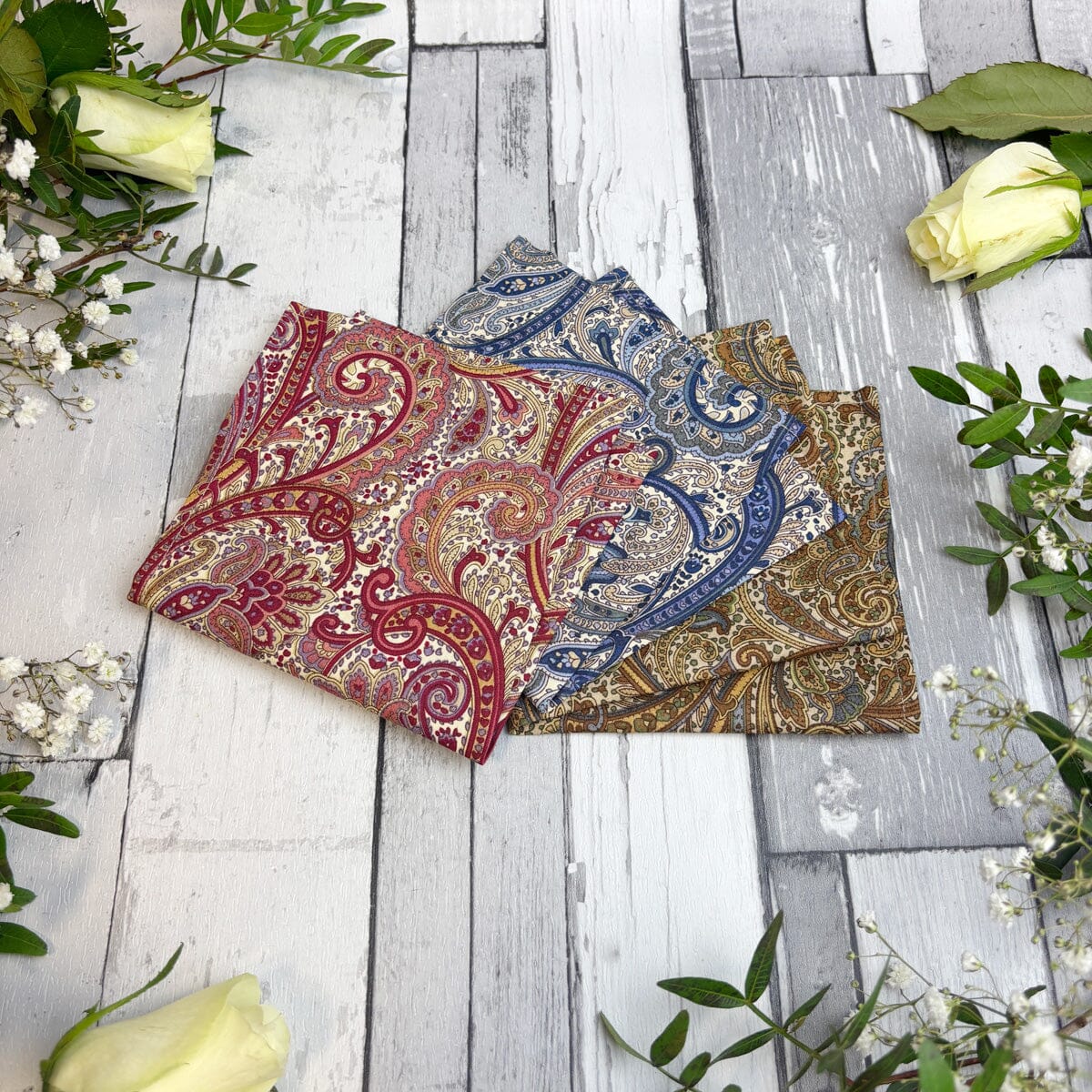 Retro Paisley Cotton Cravat - Cravats - 