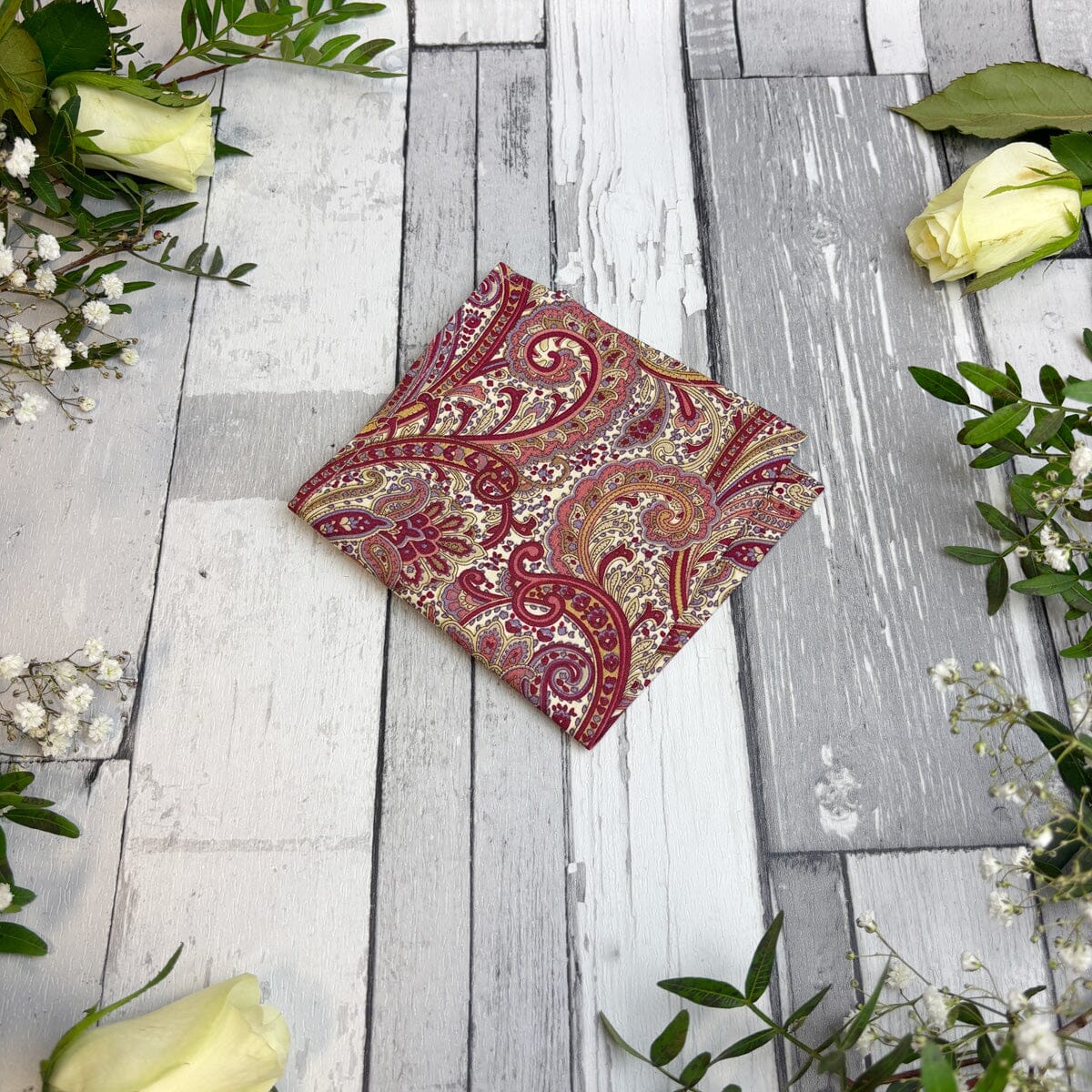 Retro Paisley Cotton Cravat - Cravats - 